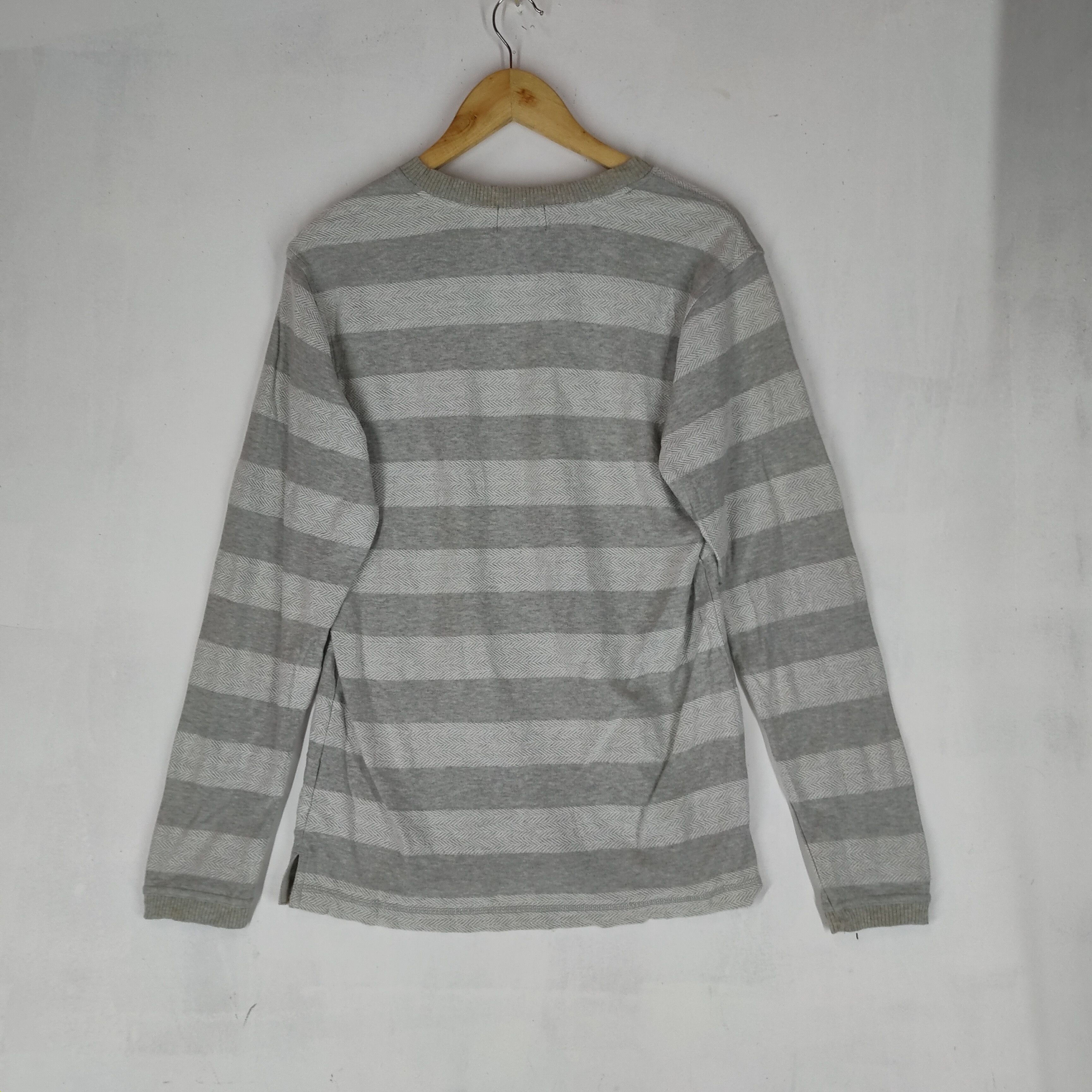 Other POLO BRITISH Stripe Button Neck Long Sleeve Msize Shirt Size US M / EU 48-50 / 2 - 6 Thumbnail