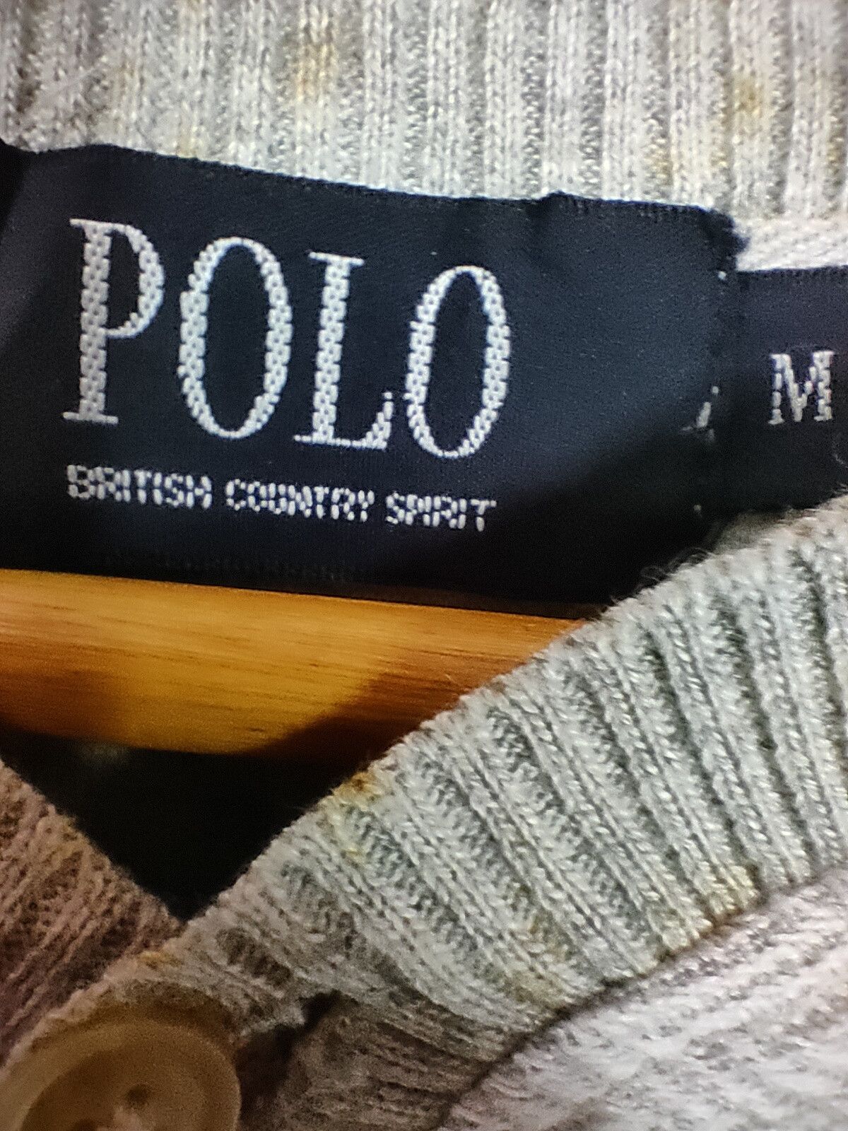 Other POLO BRITISH Stripe Button Neck Long Sleeve Msize Shirt Size US M / EU 48-50 / 2 - 4 Thumbnail