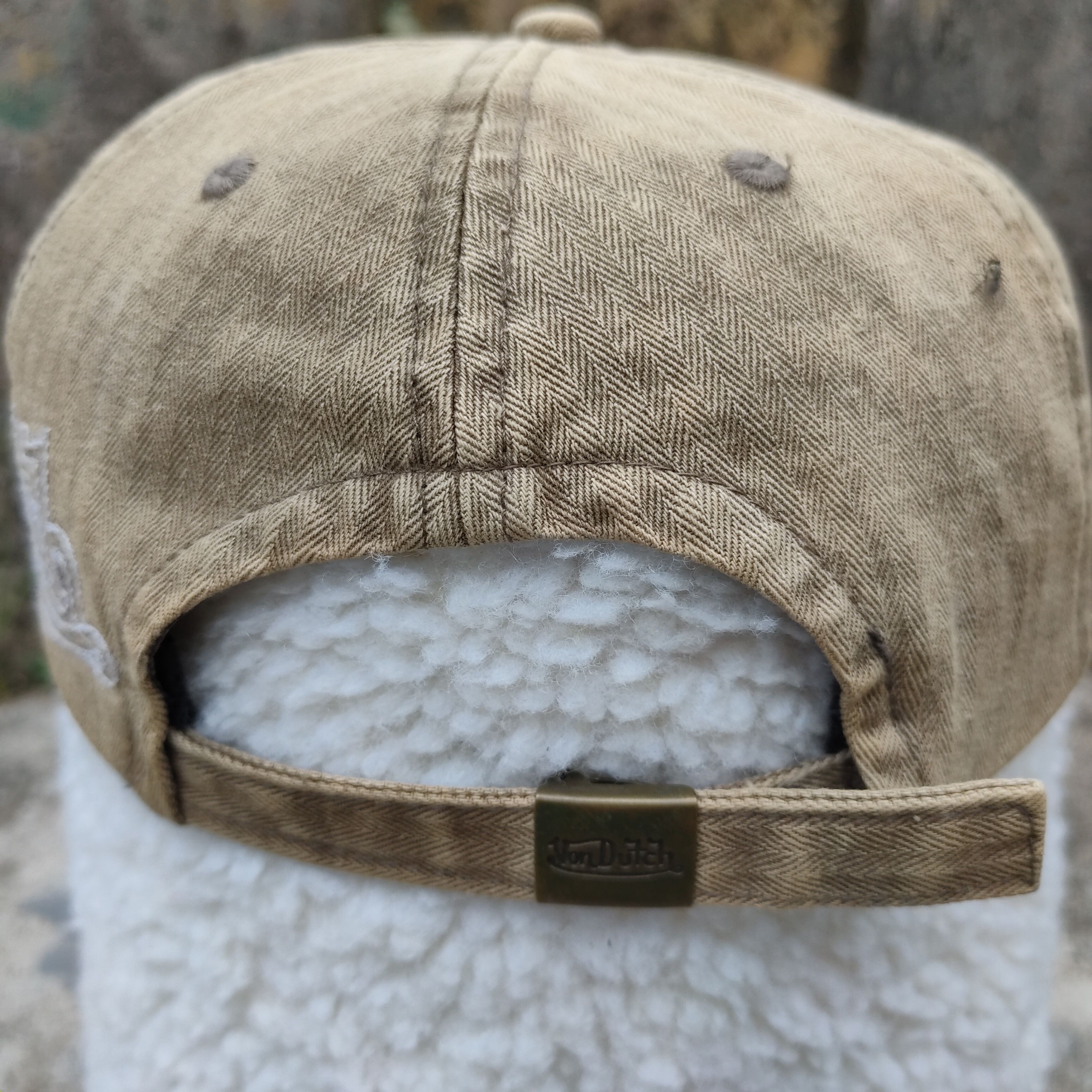 Vintage Vintage VON DUTCH Patches Embroidery Cap Distressed Army Size ONE SIZE - 8 Thumbnail