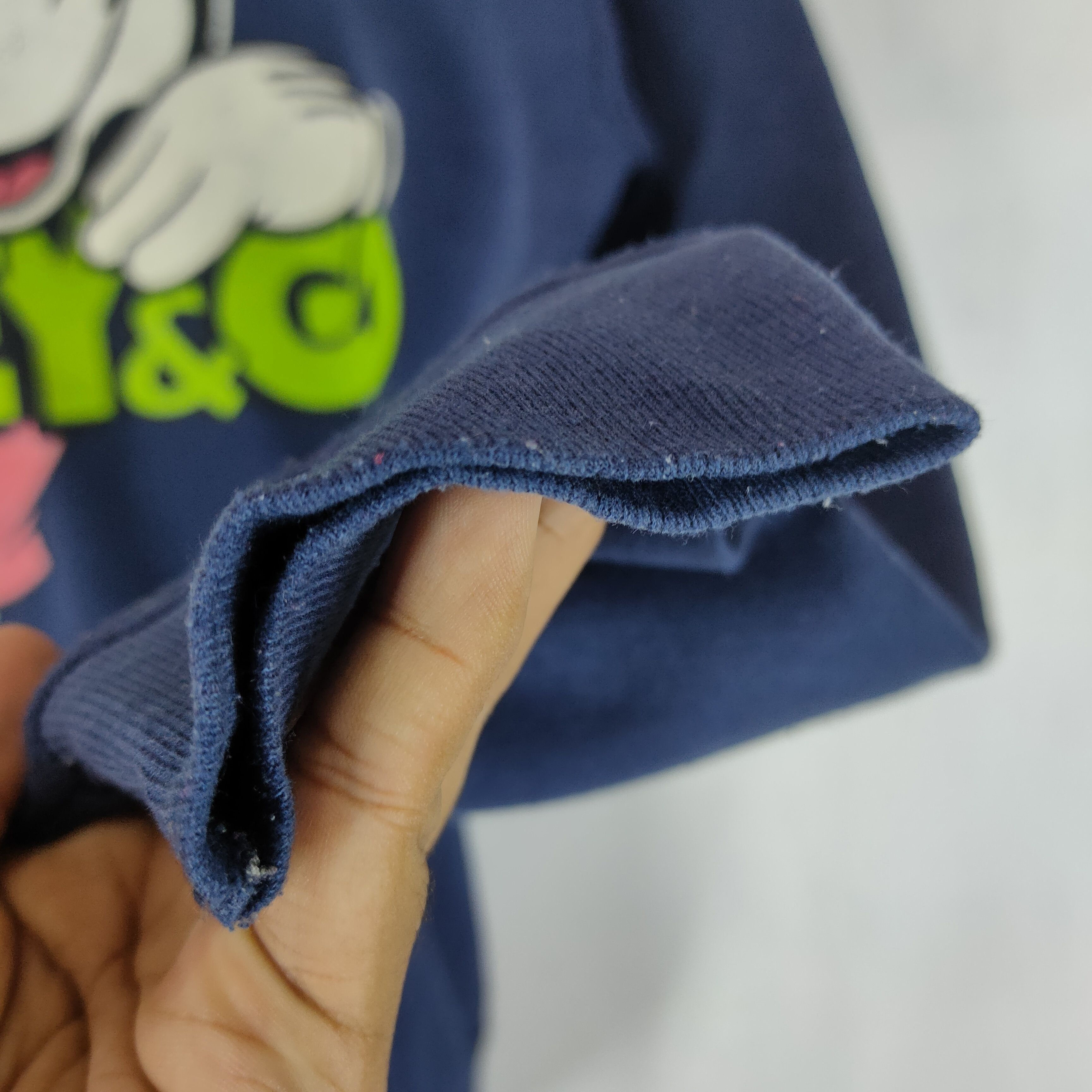 Mickey Mouse Vintage 90s MICKEY MOUSE DISNEY Sweatshirt Big Cartoon Size US L / EU 52-54 / 3 - 7 Thumbnail