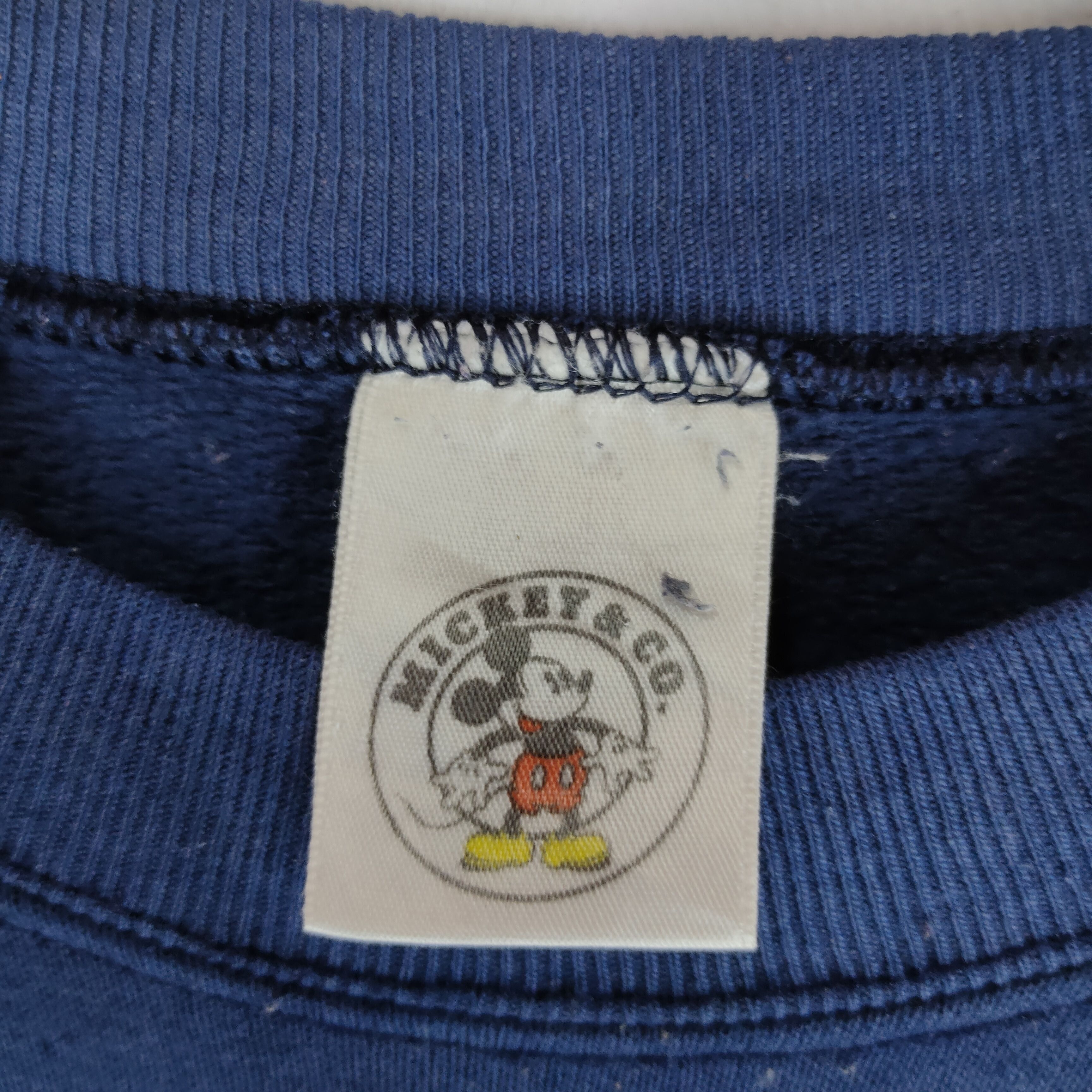 Mickey Mouse Vintage 90s MICKEY MOUSE DISNEY Sweatshirt Big Cartoon Size US L / EU 52-54 / 3 - 5 Thumbnail