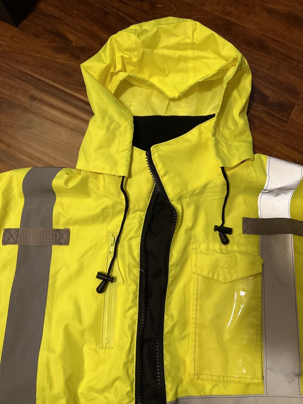 Vintage high viz work jacket Size US L / EU 52-54 / 3 - 2 Thumbnail