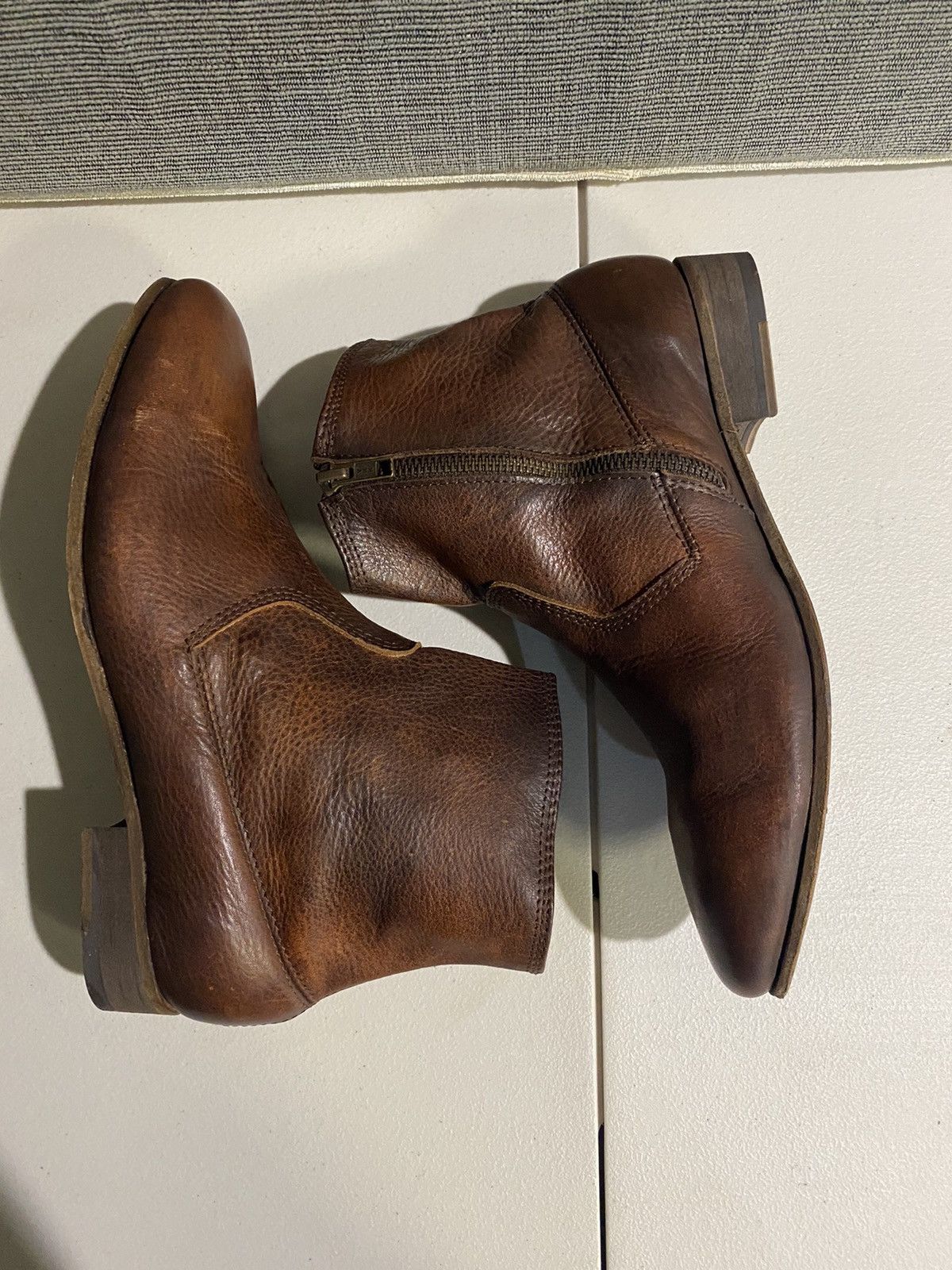Ksubi Ksubi Rex 4 Boots in Brown leather Size US 8 / EU 41 - 4 Thumbnail