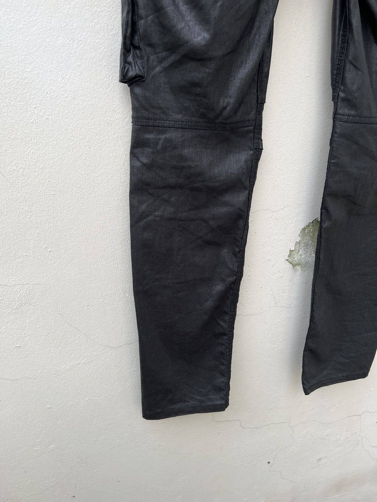 Nicole Club Nicole Club FM Waxed Cargo Trouser Pant Size US 29 - 16 Thumbnail