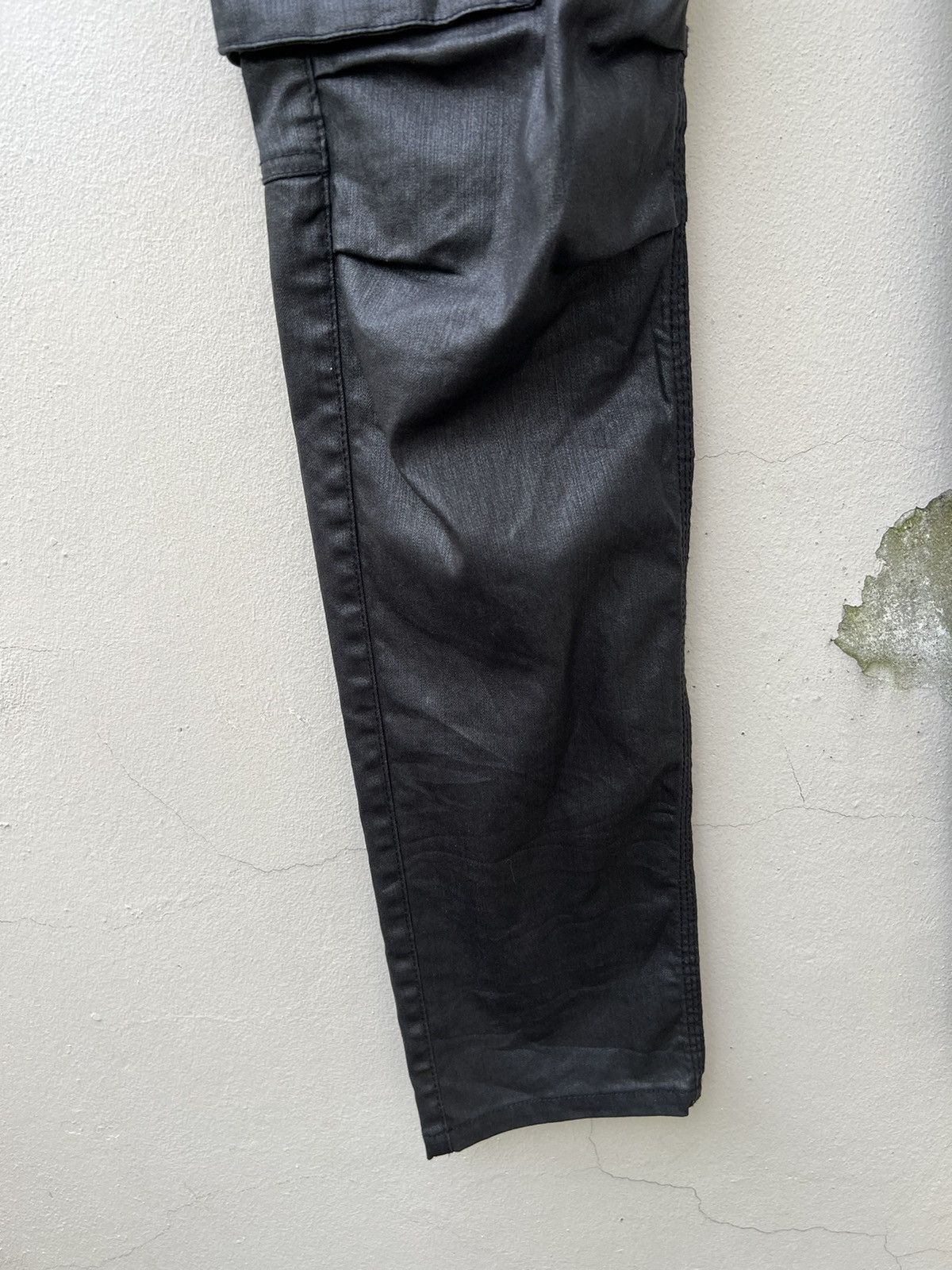 Nicole Club Nicole Club FM Waxed Cargo Trouser Pant Size US 29 - 10 Thumbnail