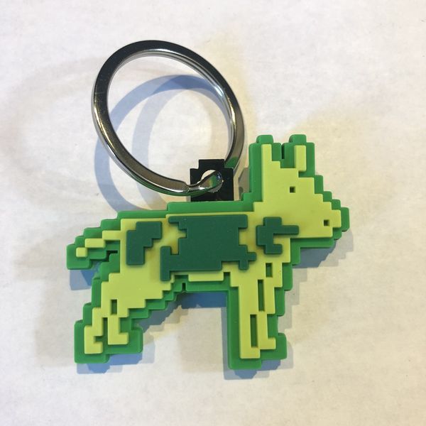 Homer Silicone Keychain Green - 小物