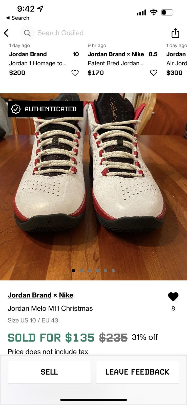 Jordan Melo M11 Christmas