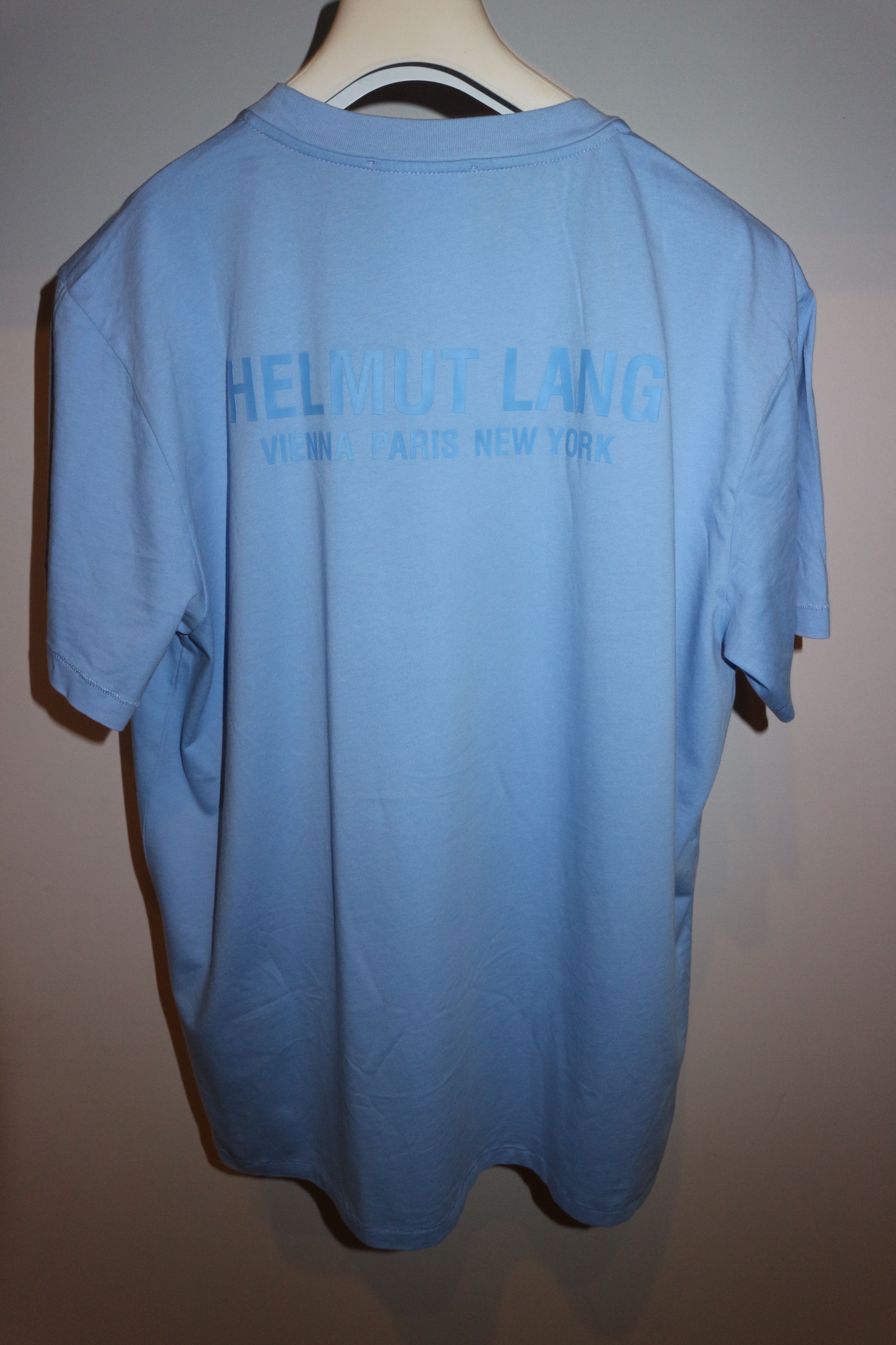 Helmut Lang silicone logo t-shirt Size US XXL / EU 58 / 5 - 7 Thumbnail