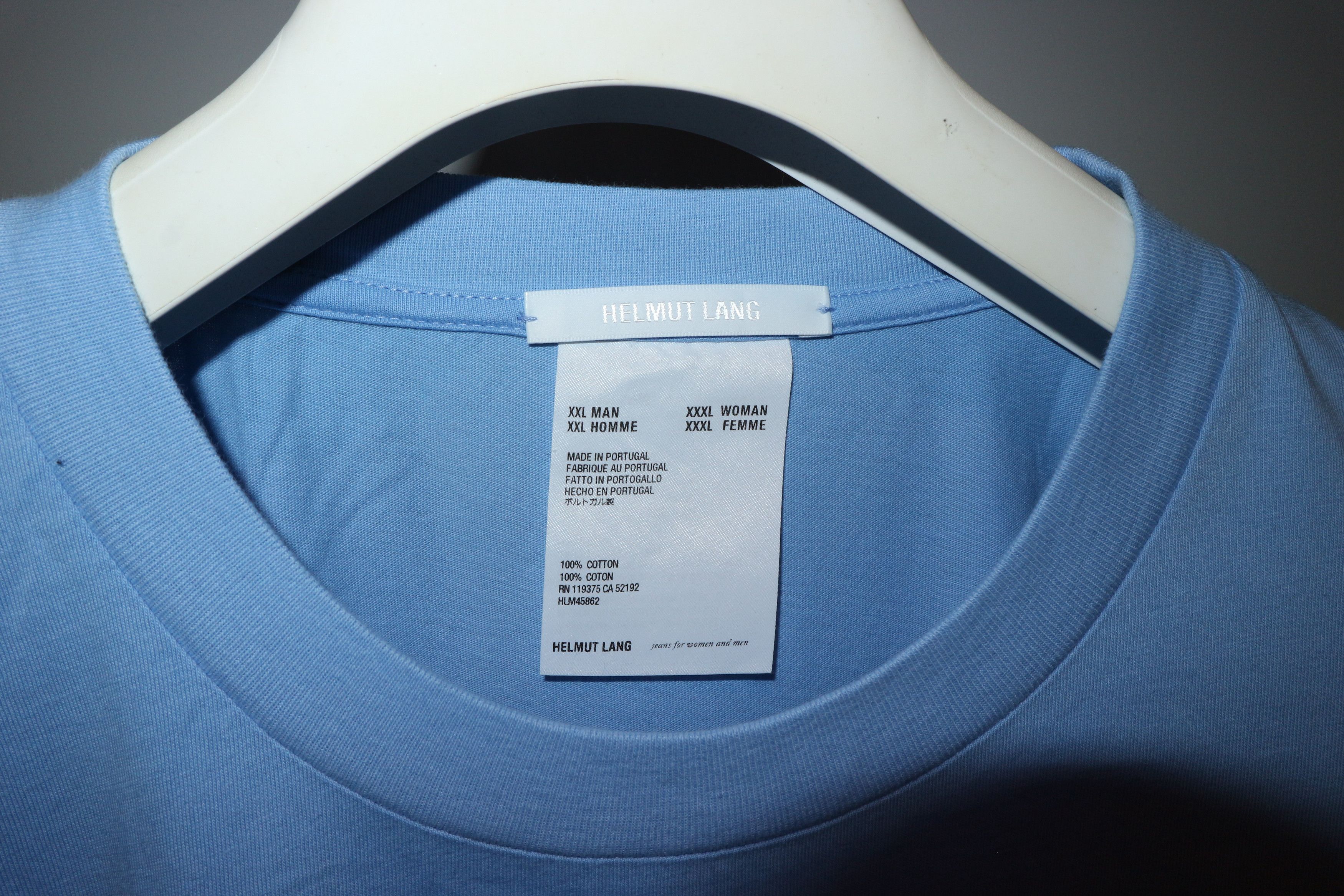 Helmut Lang silicone logo t-shirt Size US XXL / EU 58 / 5 - 3 Thumbnail