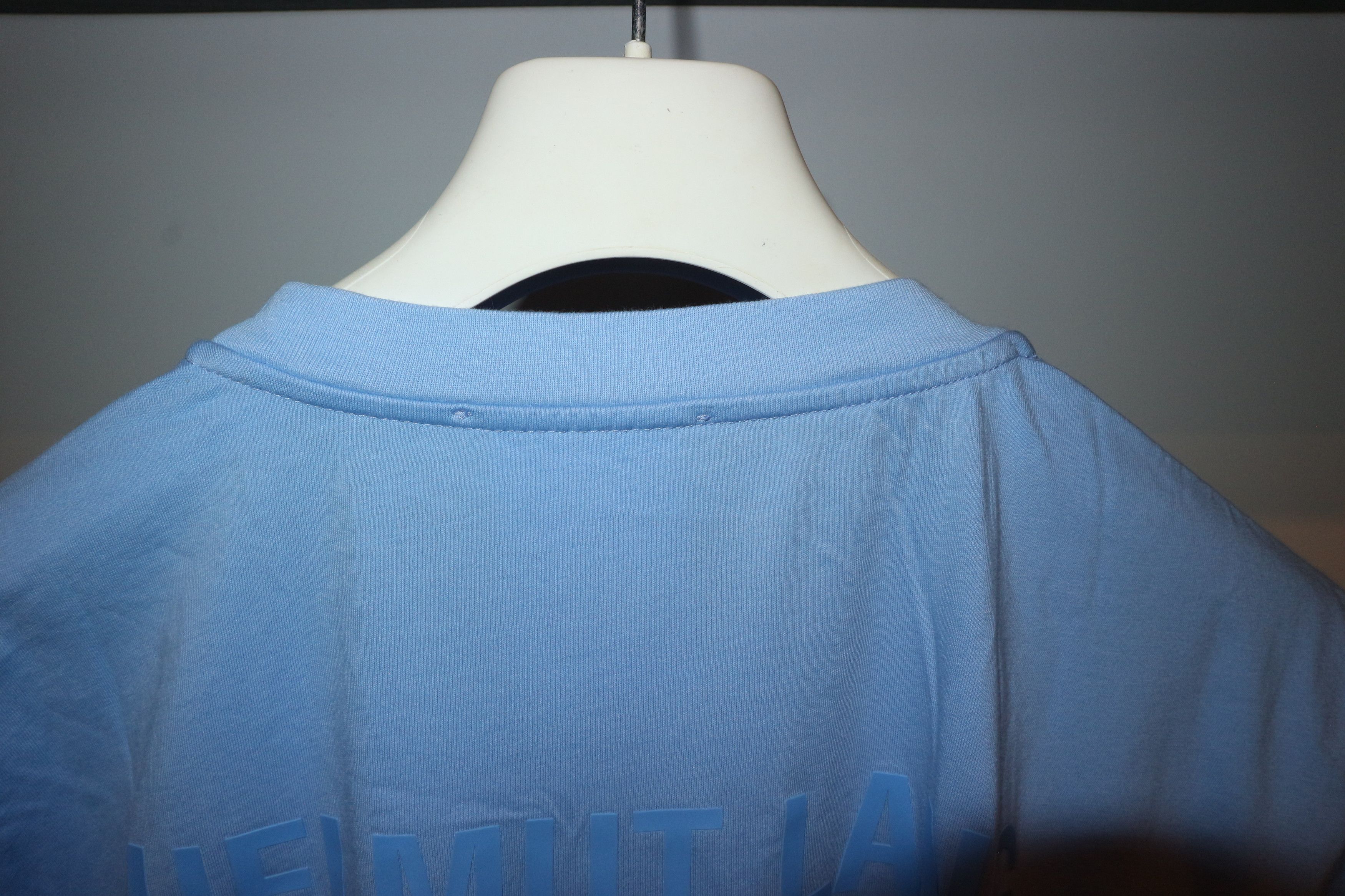 Helmut Lang silicone logo t-shirt Size US XXL / EU 58 / 5 - 6 Thumbnail