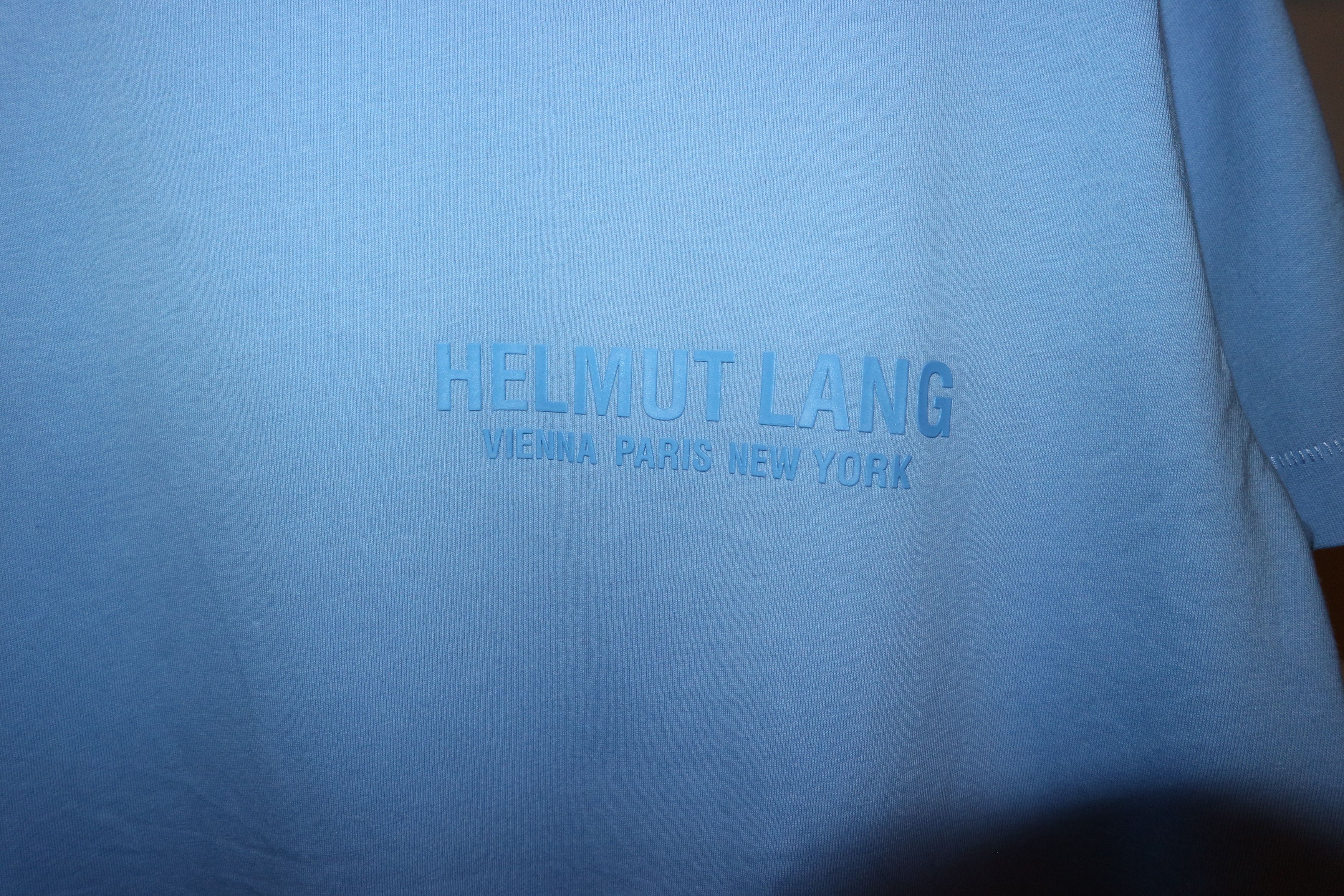 Helmut Lang silicone logo t-shirt Size US XXL / EU 58 / 5 - 2 Thumbnail
