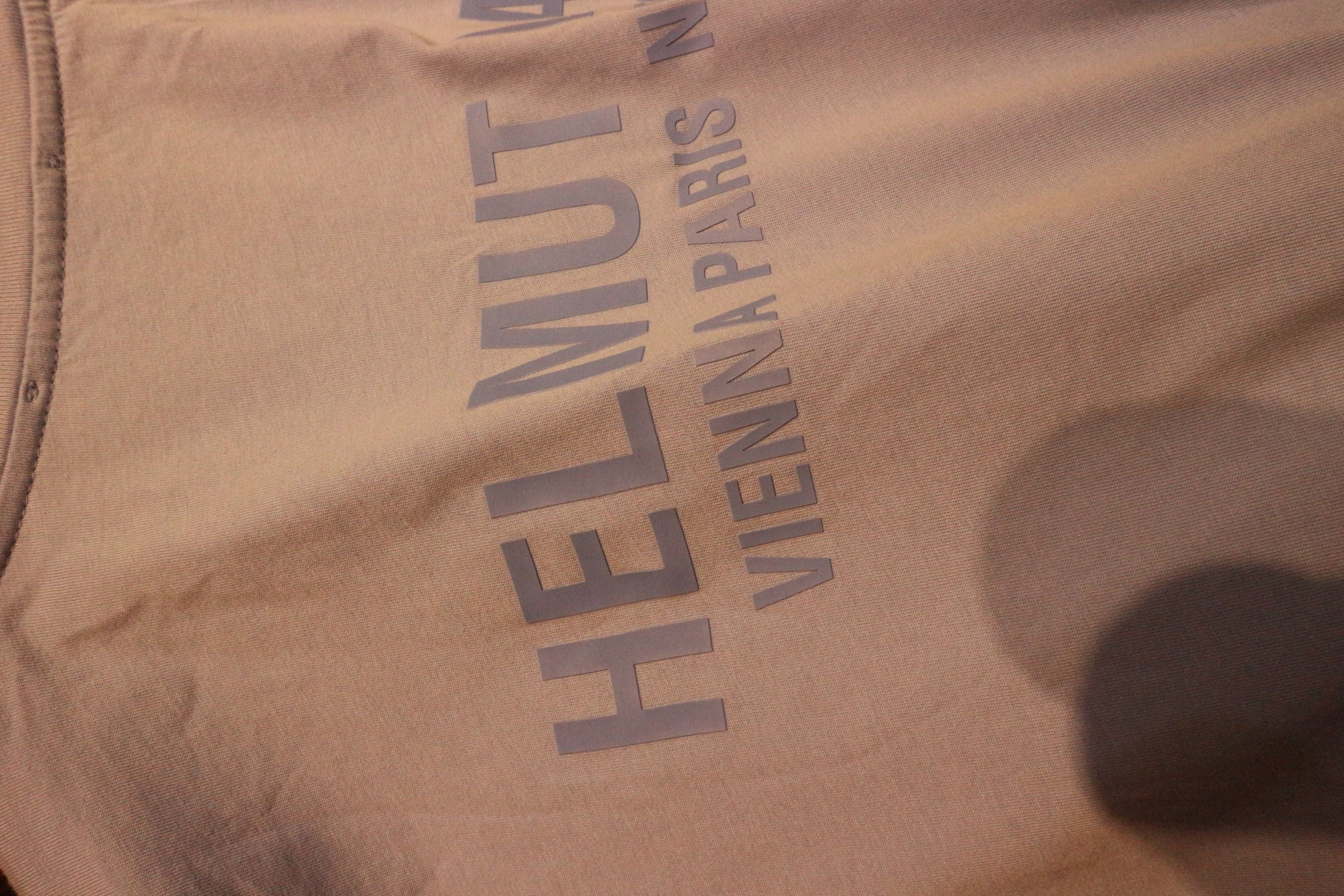 Helmut Lang silicone logo t-shirt Size US XXL / EU 58 / 5 - 13 Thumbnail