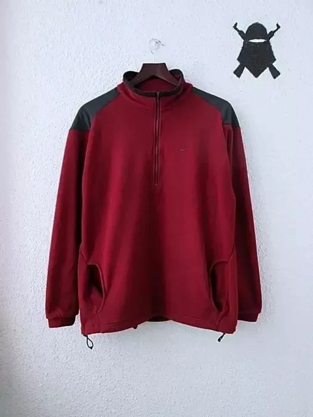 NIKE VINTAGE FLEECE SWEATSHIRT BORDEAUX
