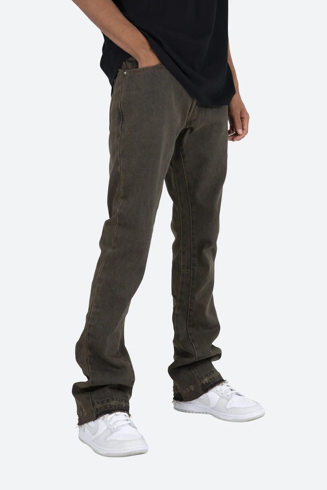 Japanese Brand × MNML MNML Flare Denims Size 28 B355 Size US 28 / EU 44 - 6 Thumbnail