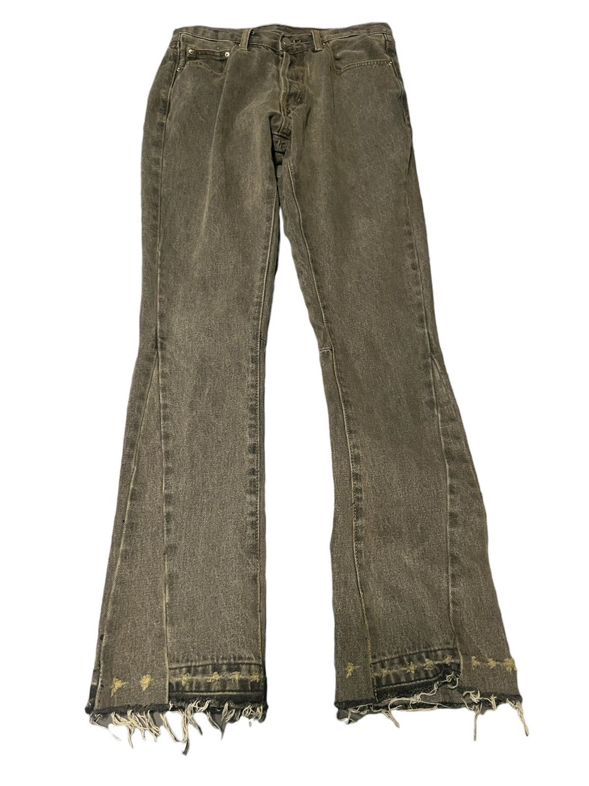 Japanese Brand × MNML MNML Flare Denims Size 28 B355 Size US 28 / EU 44 - 1 Thumbnail