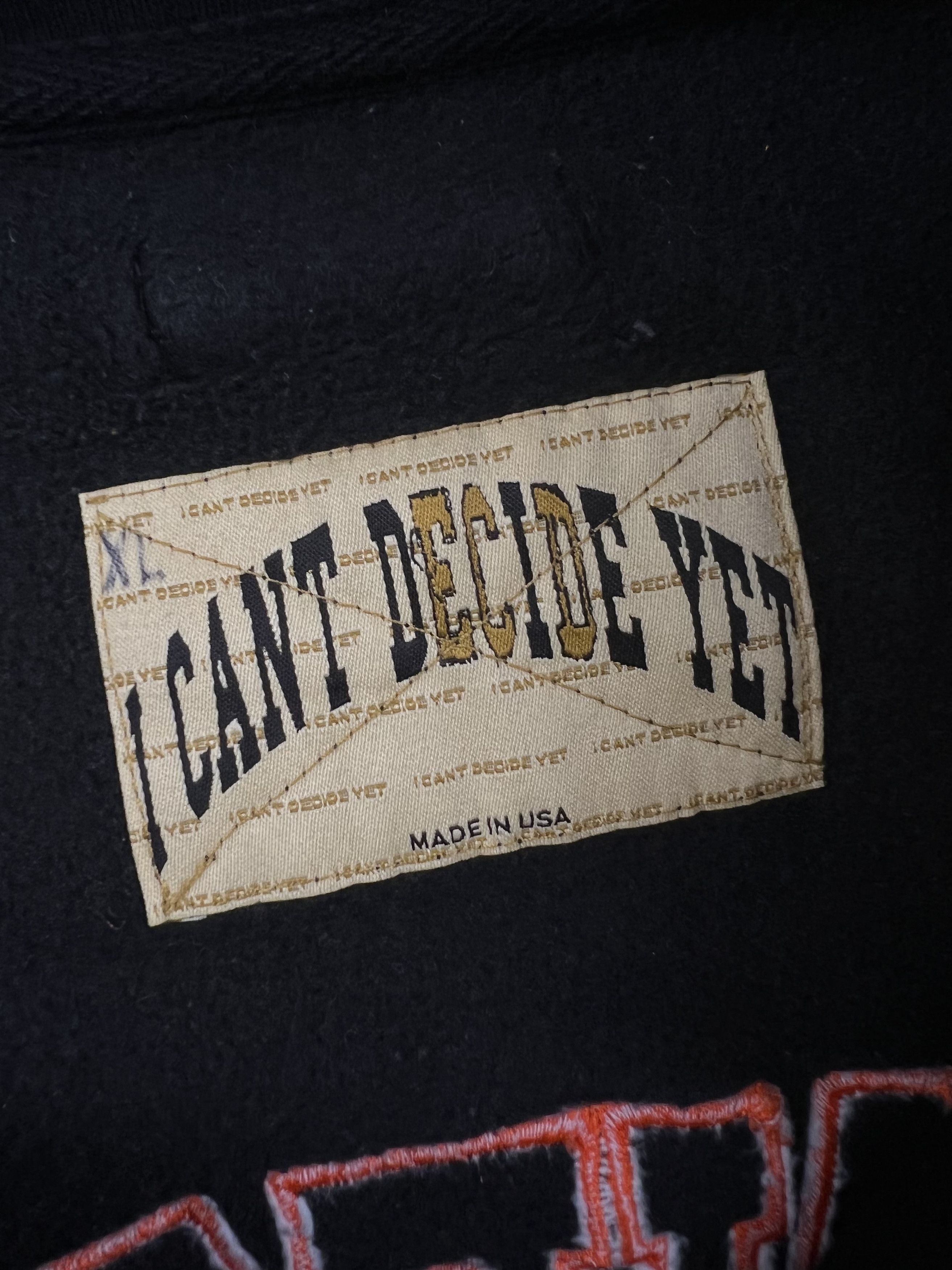 I CANT DECIDE YET “Finesse” icantdecideyet Tennessee Distressed Varsity XL Size US XL / EU 56 / 4 - 5 Thumbnail