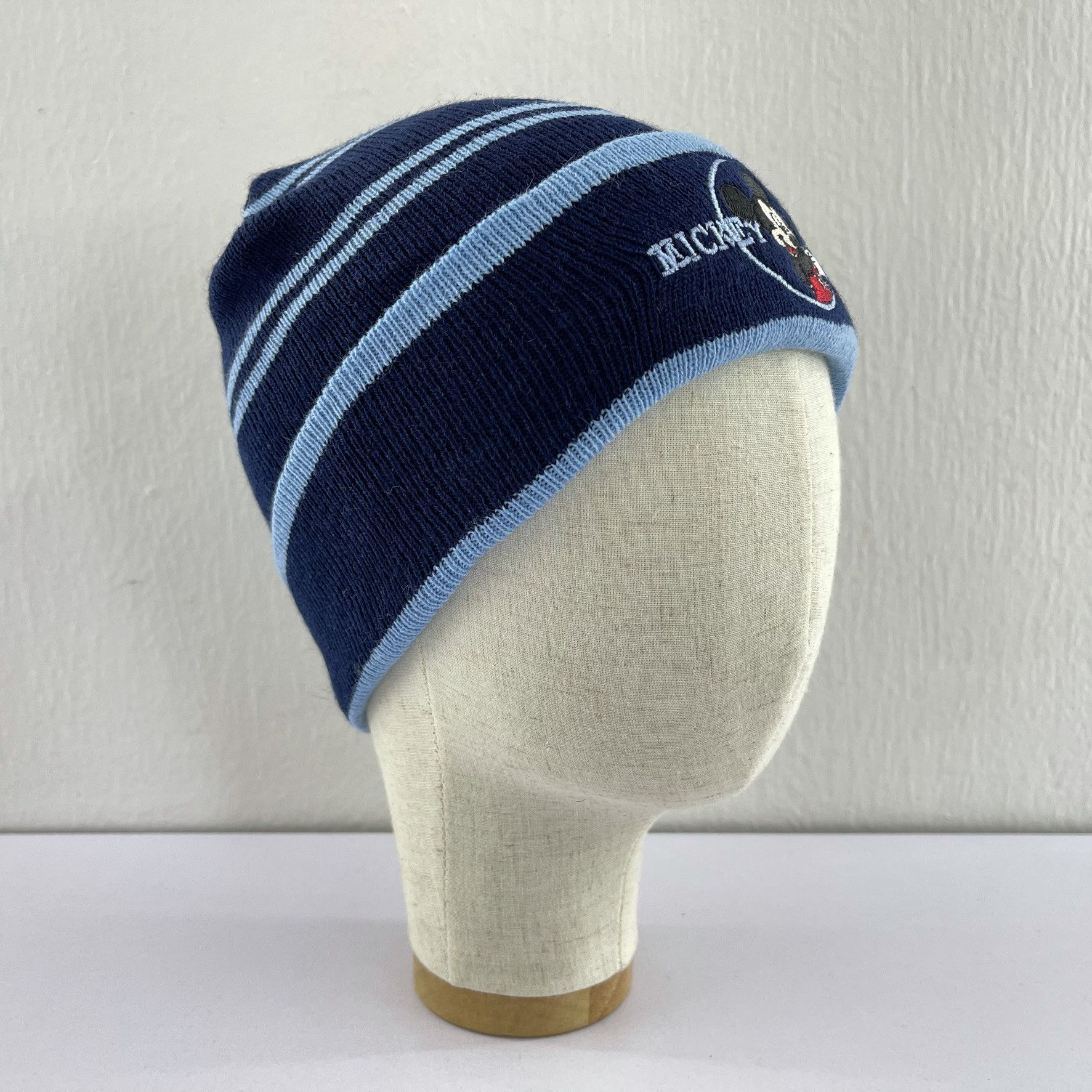 Disney Mickey Mouse Embroidery Logo Beanie Hats-BH2117 Size ONE SIZE - 4 Thumbnail