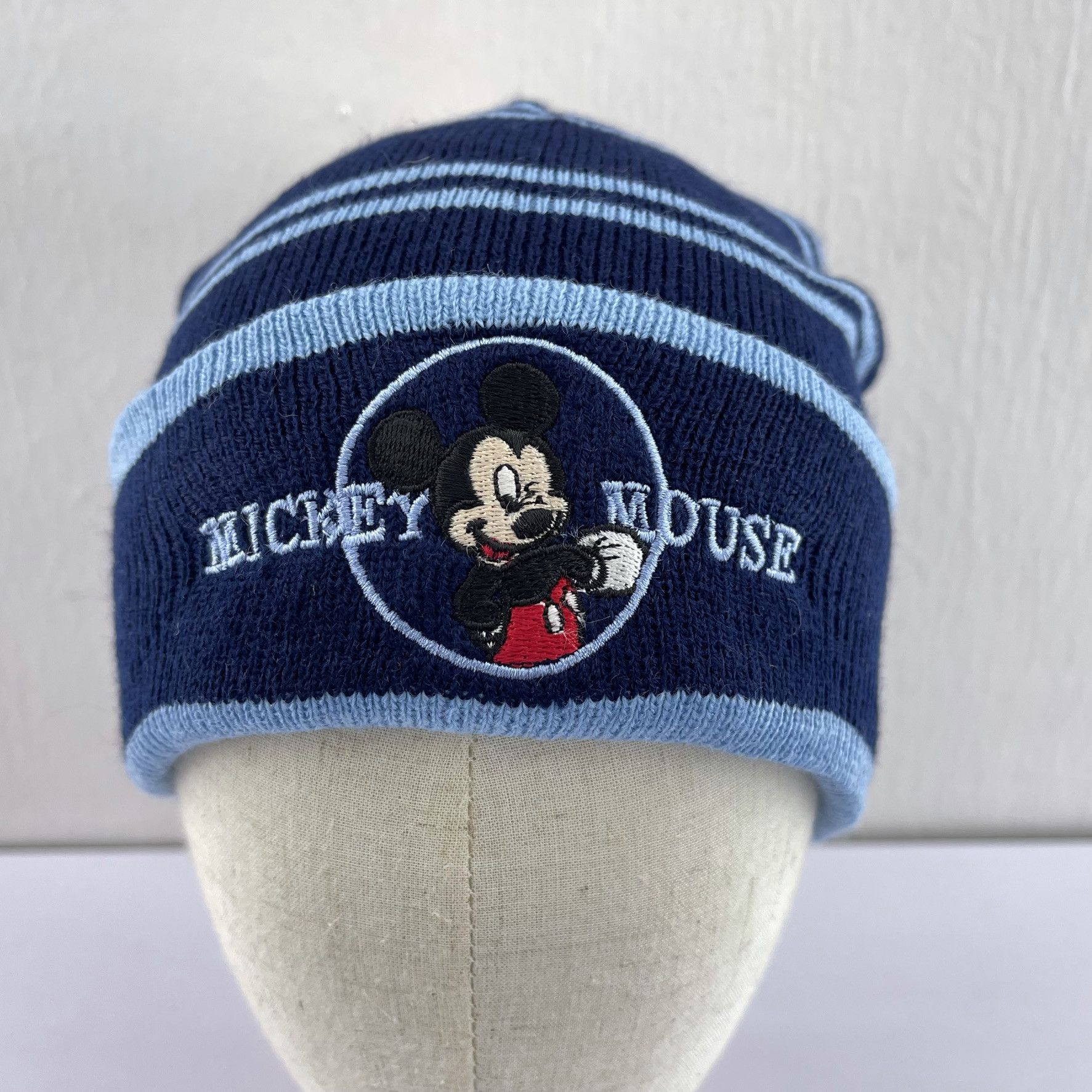 Disney Mickey Mouse Embroidery Logo Beanie Hats-BH2117 Size ONE SIZE - 3 Thumbnail