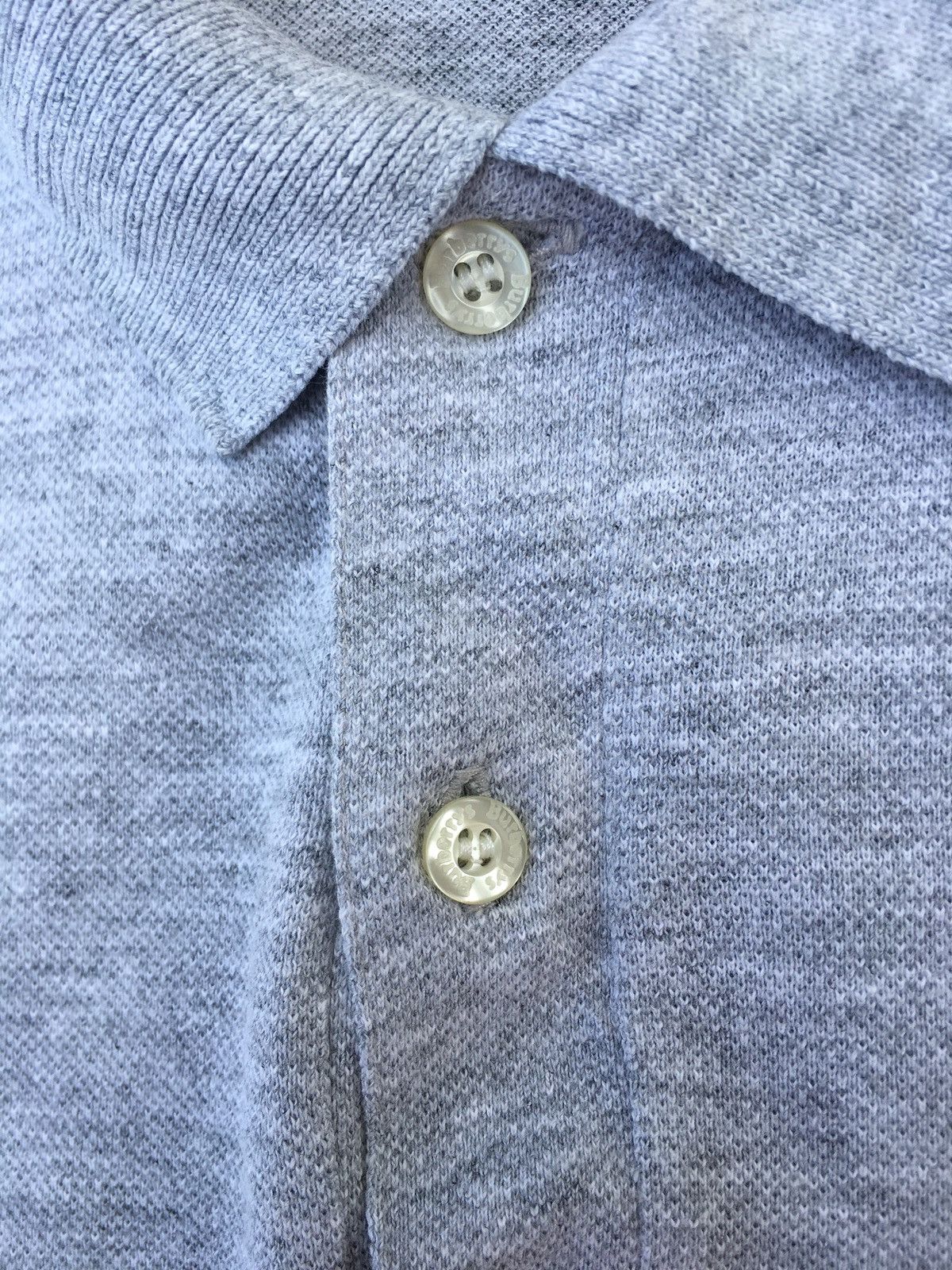 Burberry Rare Vintage Burberry Plain Polo Shirt Size US L / EU 52-54 / 3 - 10 Thumbnail