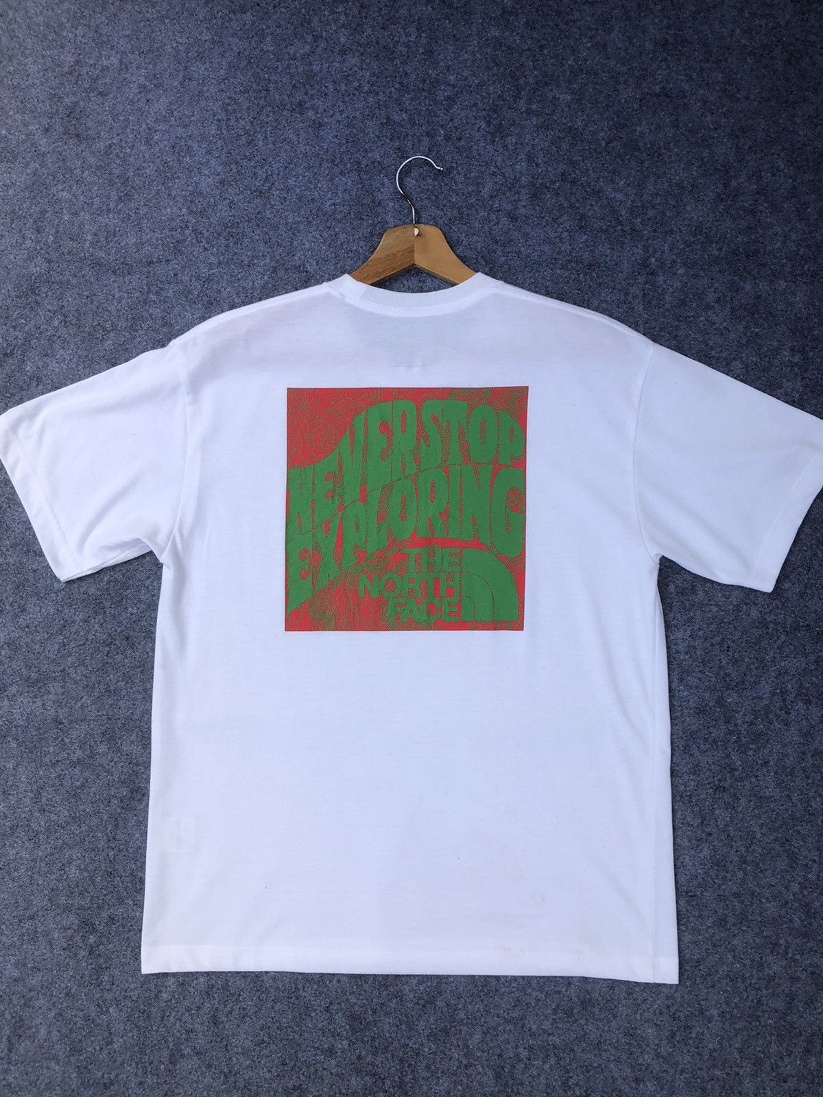 The North Face Last Drop🔥The North Face Never Stop Exploring T Shirt Size US L / EU 52-54 / 3 - 8 Thumbnail