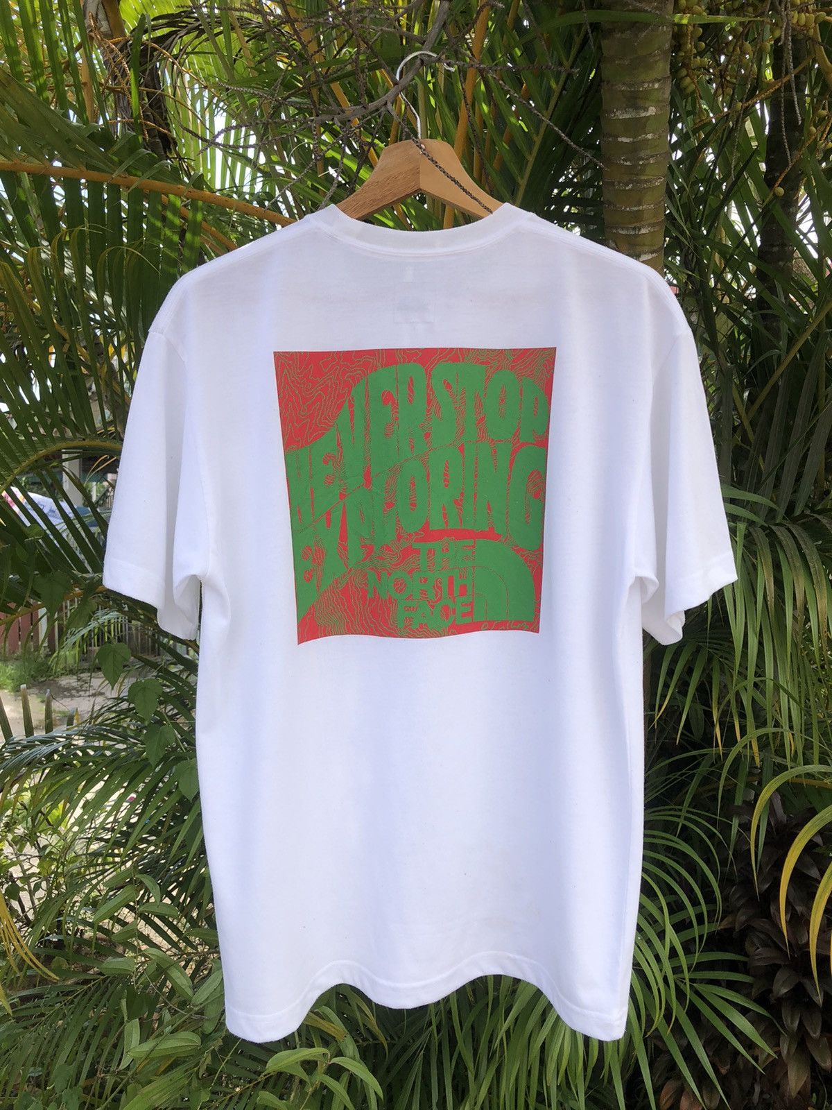 The North Face Last Drop🔥The North Face Never Stop Exploring T Shirt Size US L / EU 52-54 / 3 - 1 Thumbnail