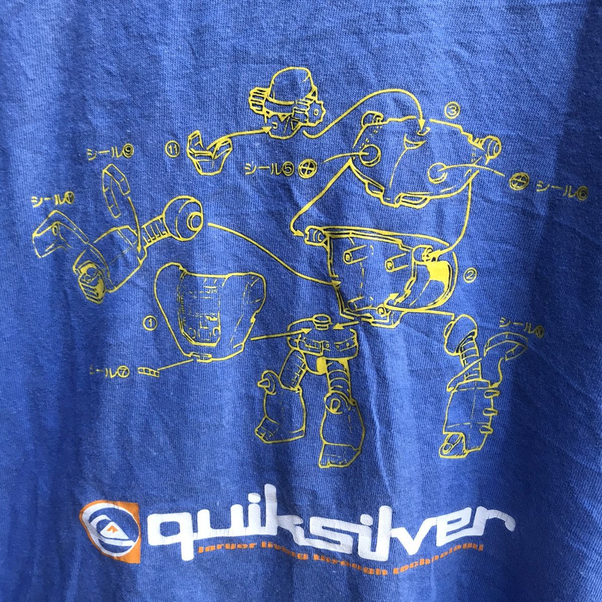 Quiksilver Vintage QUIKSILVER graphic tee surf skate Size US L / EU 52-54 / 3 - 5 Thumbnail