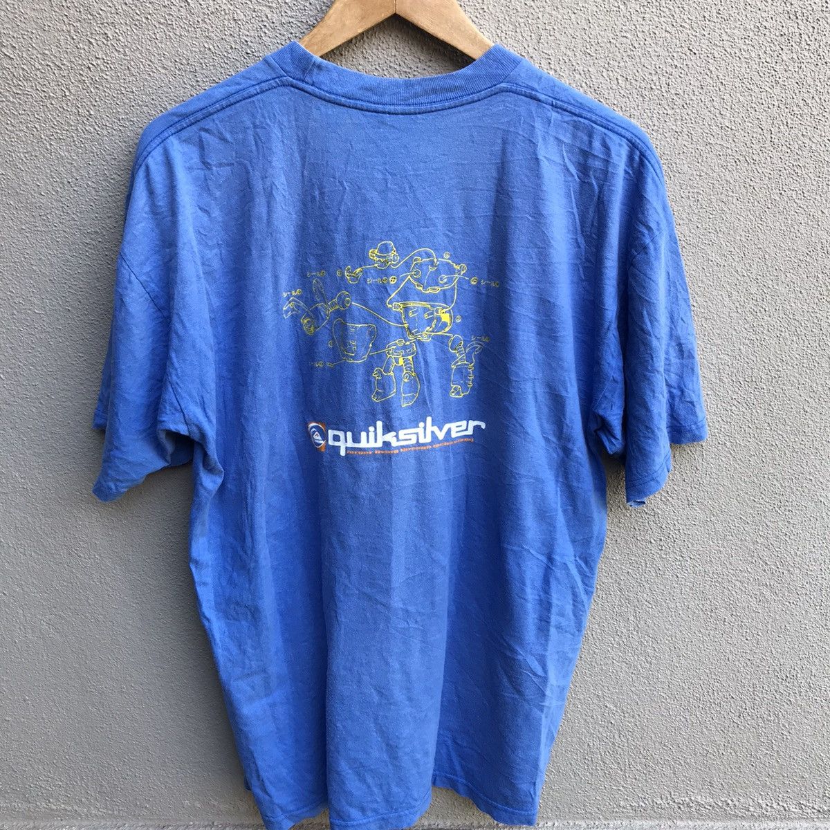 Quiksilver Vintage QUIKSILVER graphic tee surf skate Size US L / EU 52-54 / 3 - 3 Thumbnail