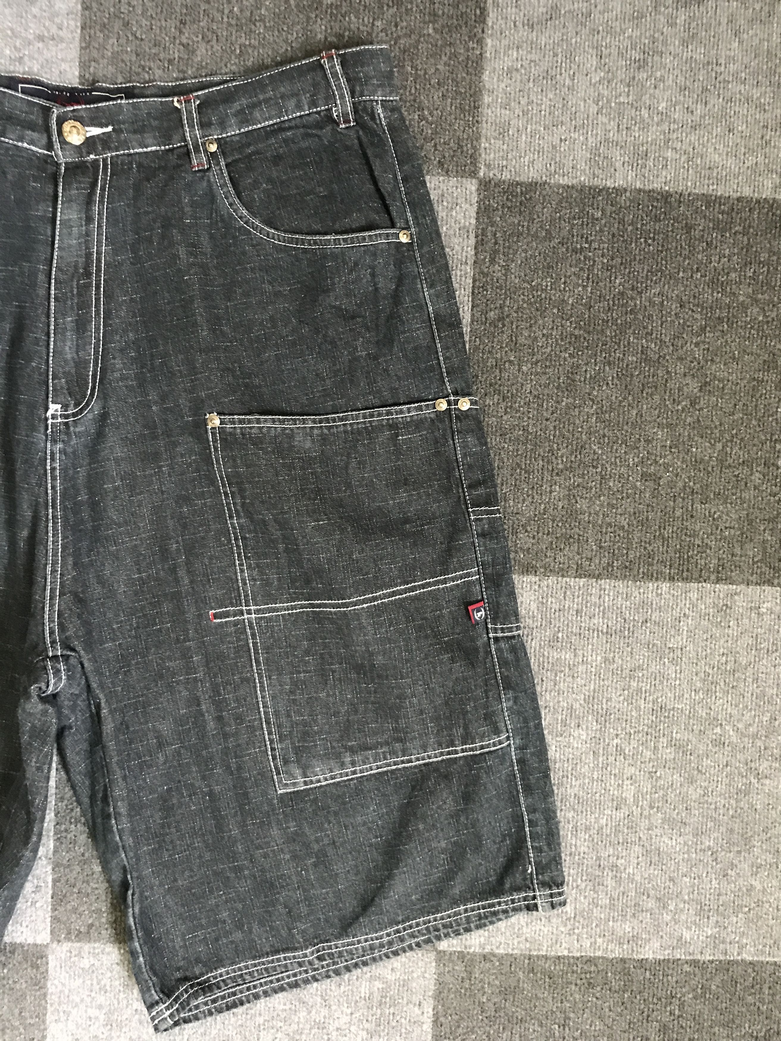 Phat Farm SP13 PHAT FARM Baggy Short Hip Hop Jeans Size US 36 / EU 52 - 2 Thumbnail