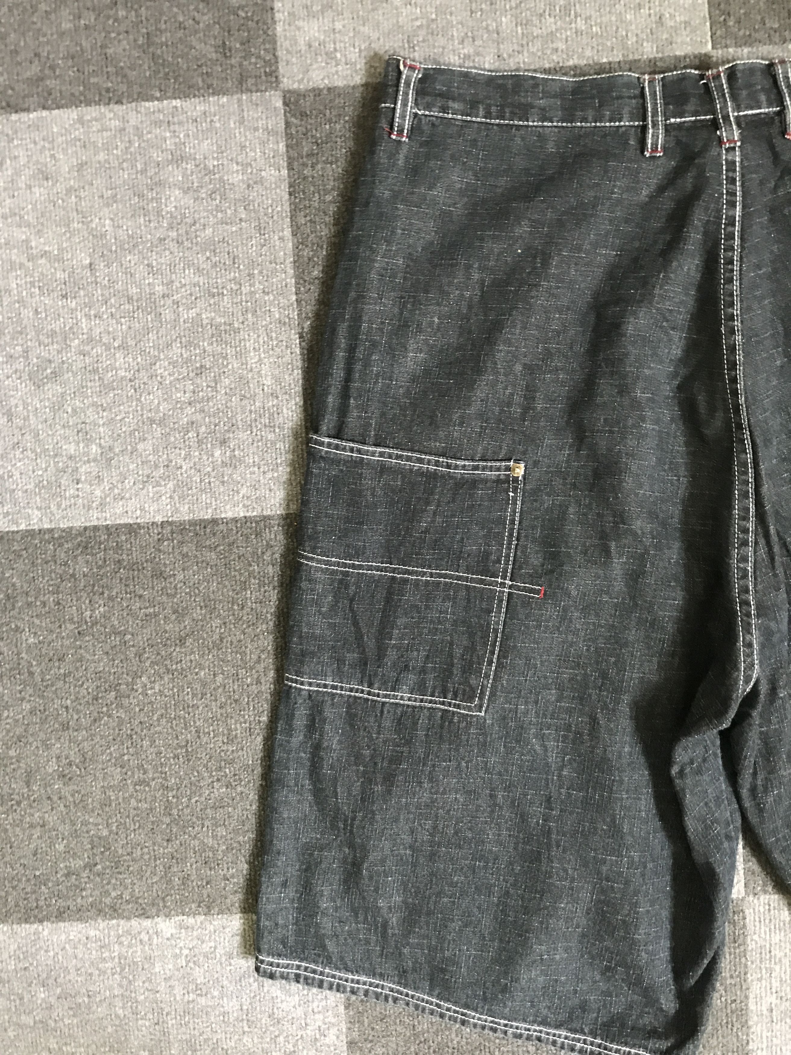 Phat Farm SP13 PHAT FARM Baggy Short Hip Hop Jeans Size US 36 / EU 52 - 8 Thumbnail