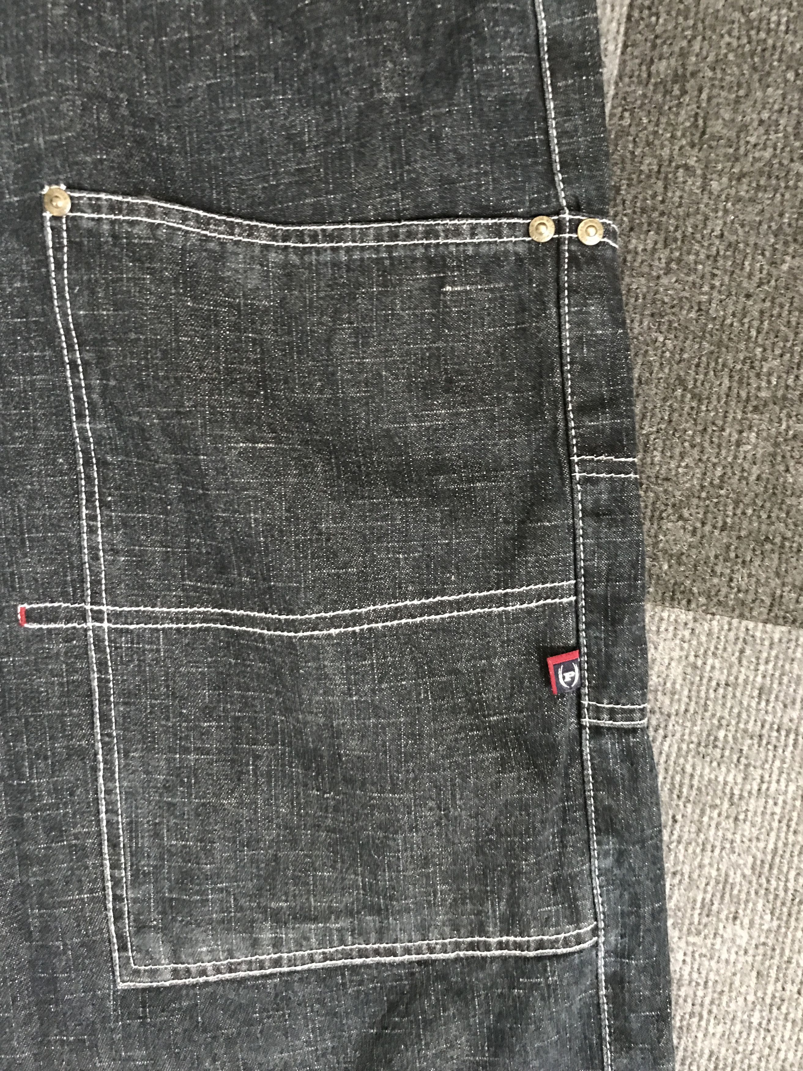 Phat Farm SP13 PHAT FARM Baggy Short Hip Hop Jeans Size US 36 / EU 52 - 4 Thumbnail