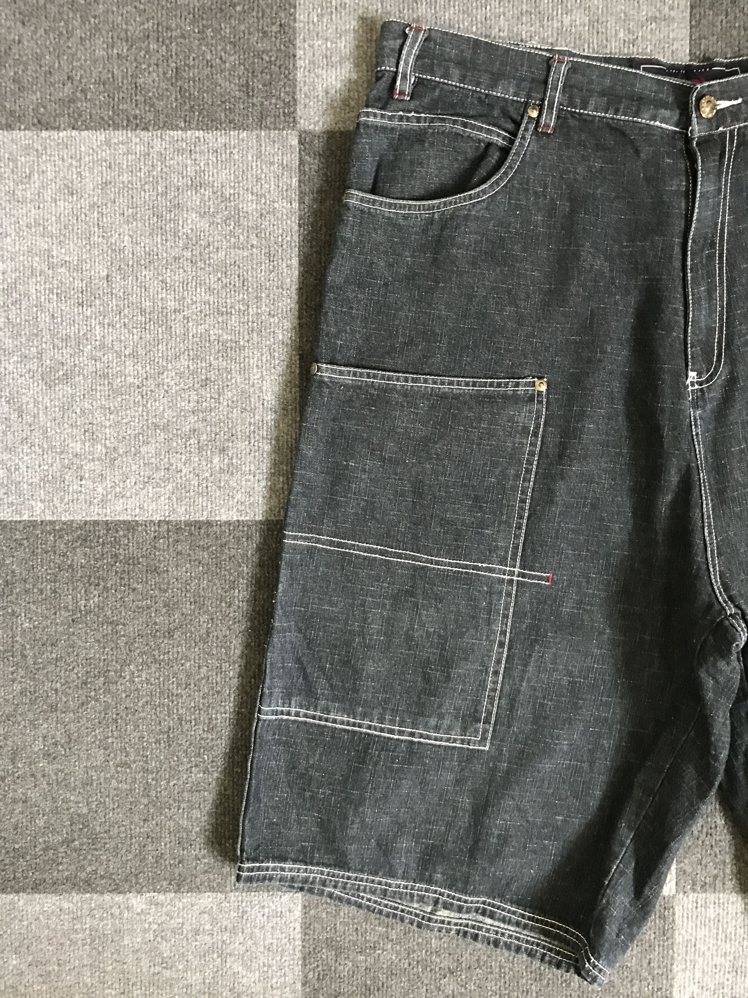 Phat Farm SP13 PHAT FARM Baggy Short Hip Hop Jeans Size US 36 / EU 52 - 3 Thumbnail