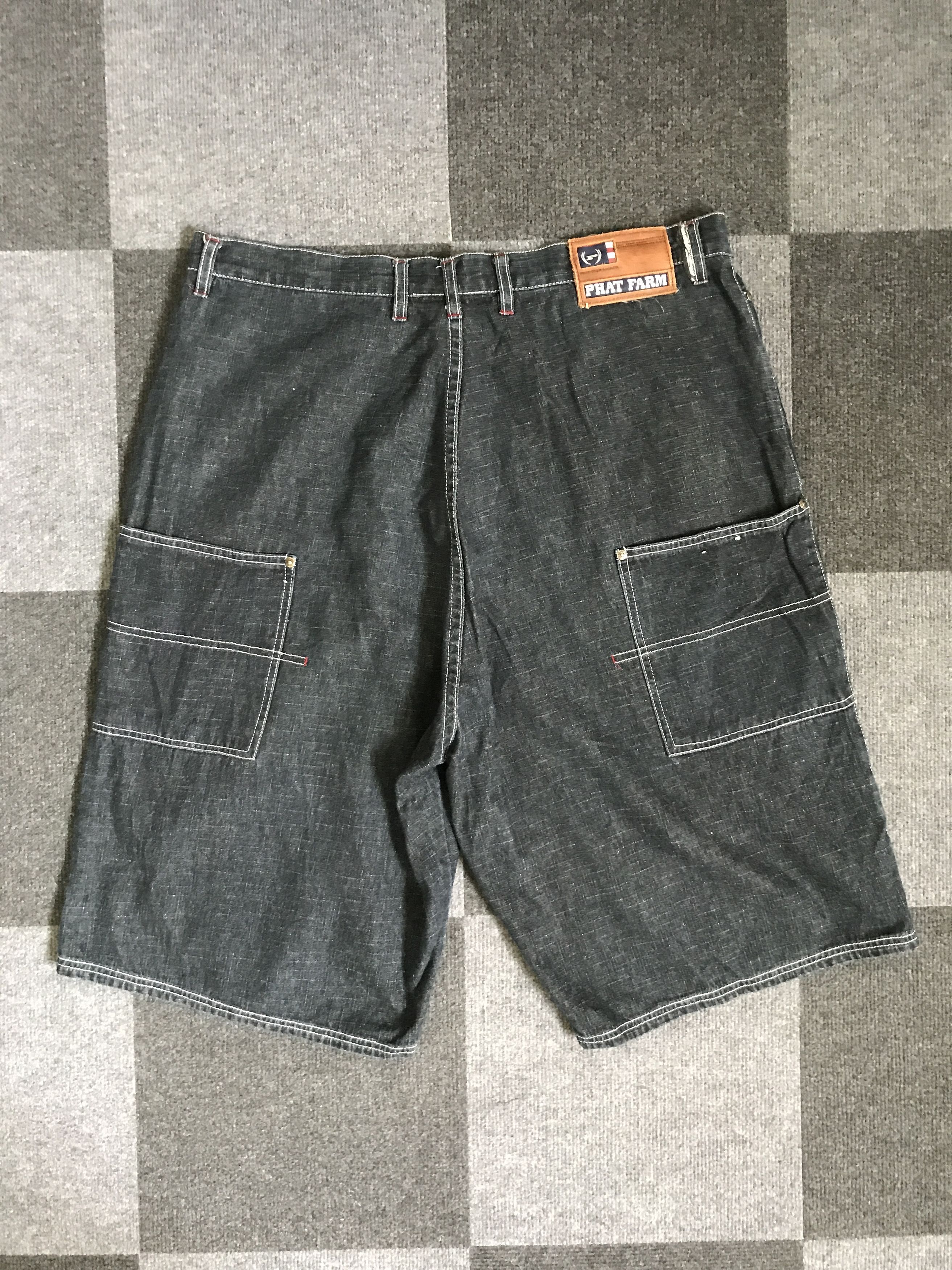 Phat Farm SP13 PHAT FARM Baggy Short Hip Hop Jeans Size US 36 / EU 52 - 6 Thumbnail