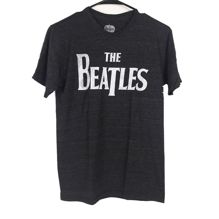 Other Original The Beatles Men's Vintage Logo Black T-Shirt Small | Grailed