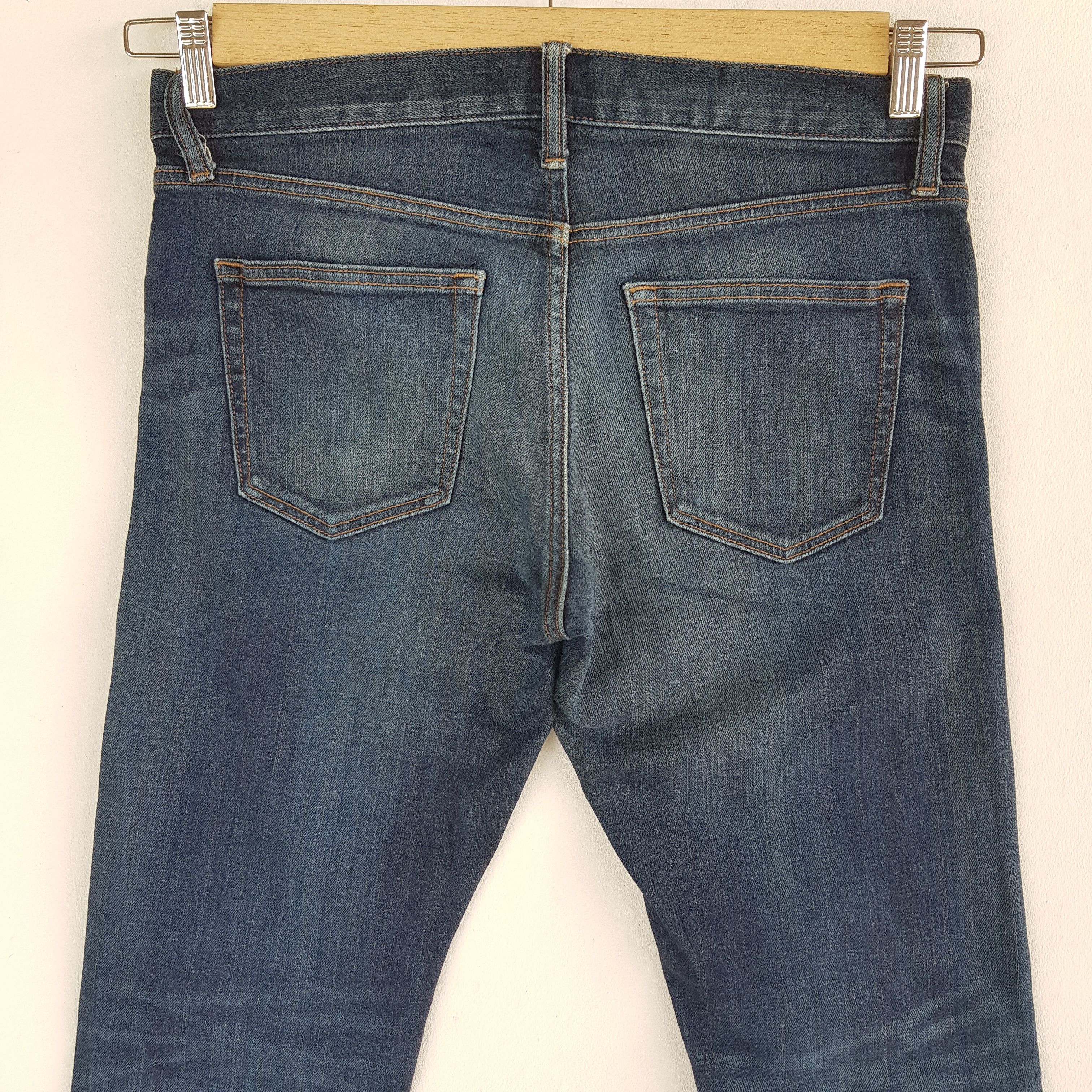 Japanese Brand Japanese Redline Distressed Denim Selvedge Jeans Pants Size US 32 / EU 48 - 6 Thumbnail
