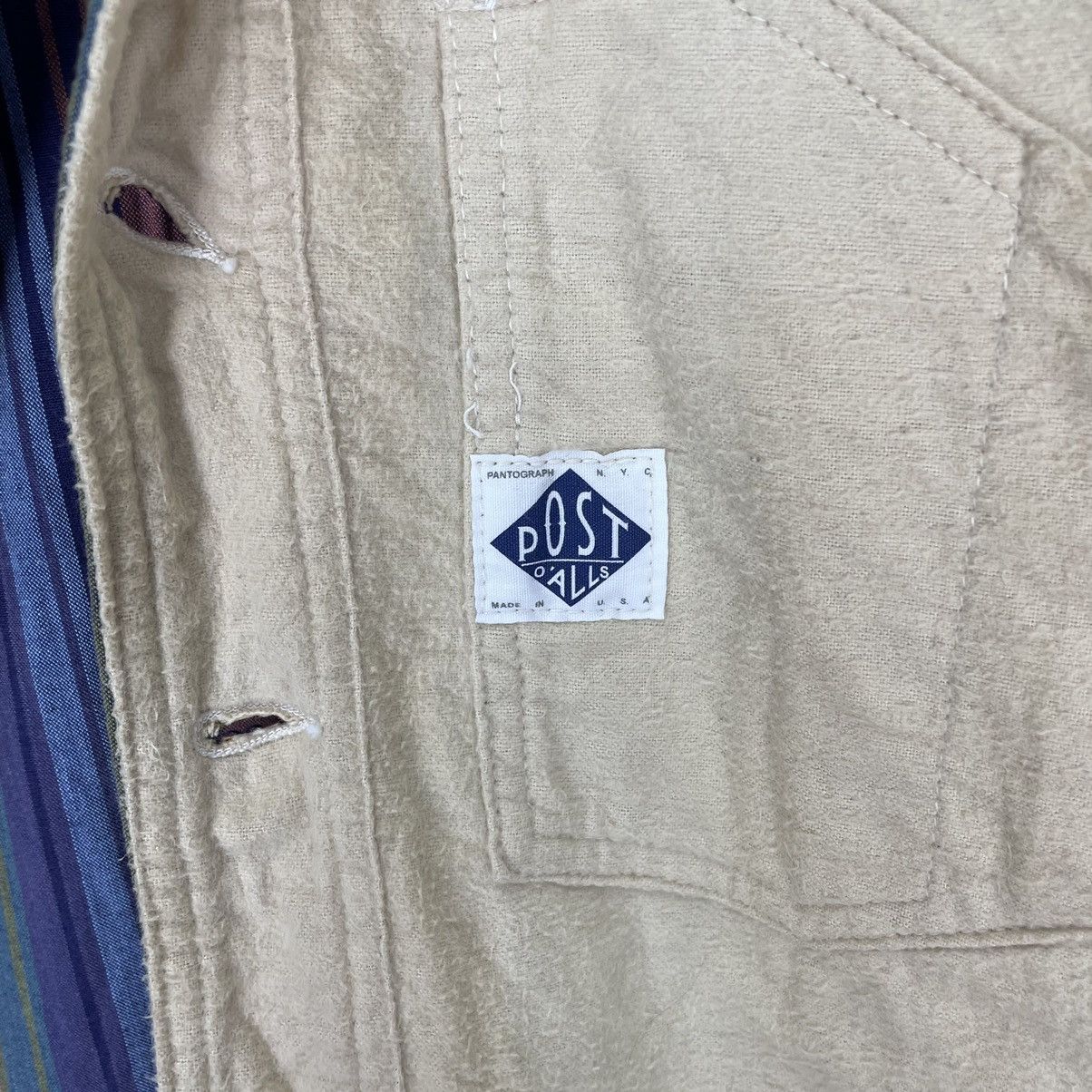 Post Overalls ☀️POST OVERALL X AKIZ CHORE BUTTON JACKET Size US S / EU 44-46 / 1 - 5 Thumbnail