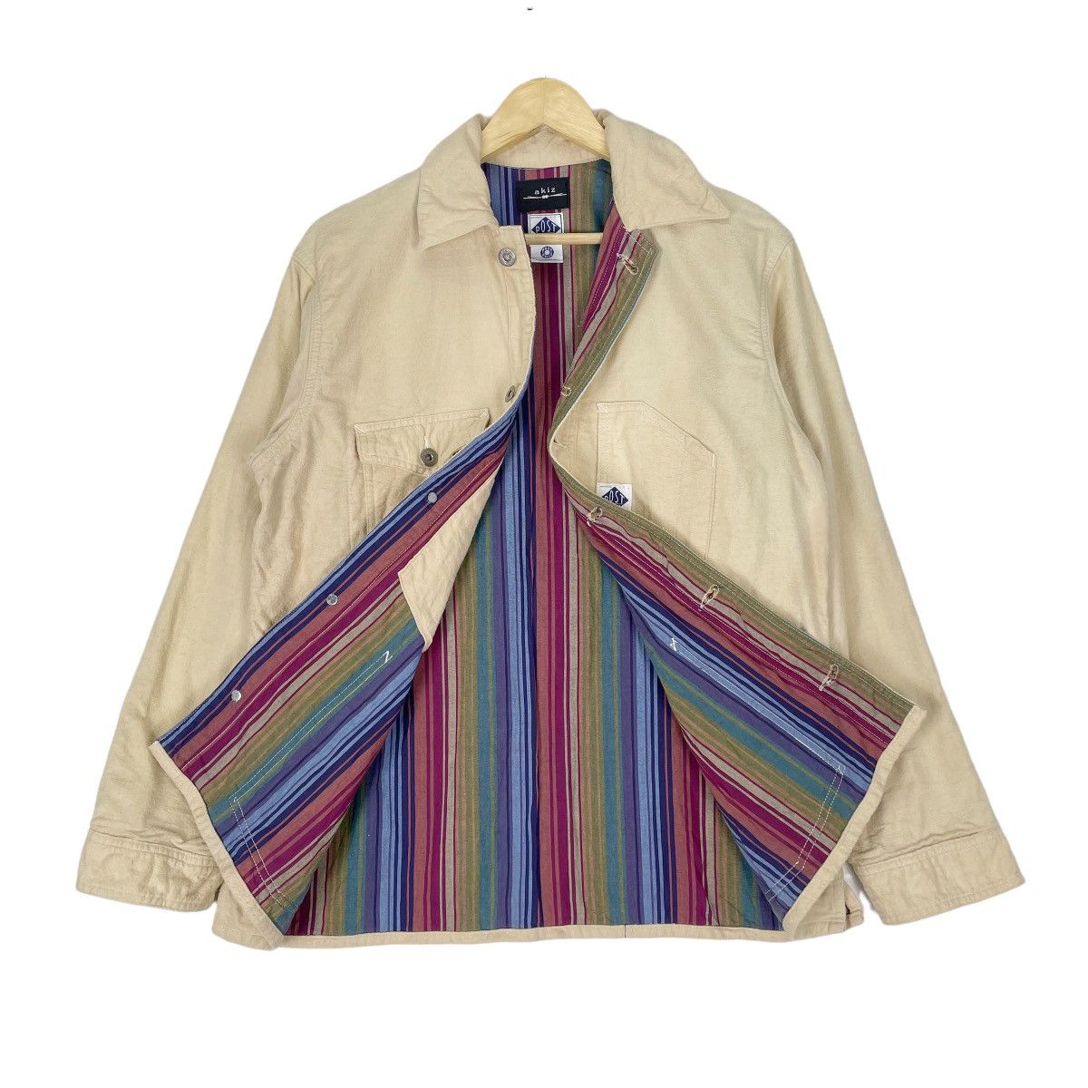 Post Overalls ☀️POST OVERALL X AKIZ CHORE BUTTON JACKET Size US S / EU 44-46 / 1 - 1 Thumbnail