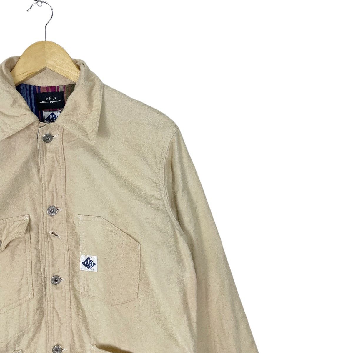 Post Overalls ☀️POST OVERALL X AKIZ CHORE BUTTON JACKET Size US S / EU 44-46 / 1 - 3 Thumbnail