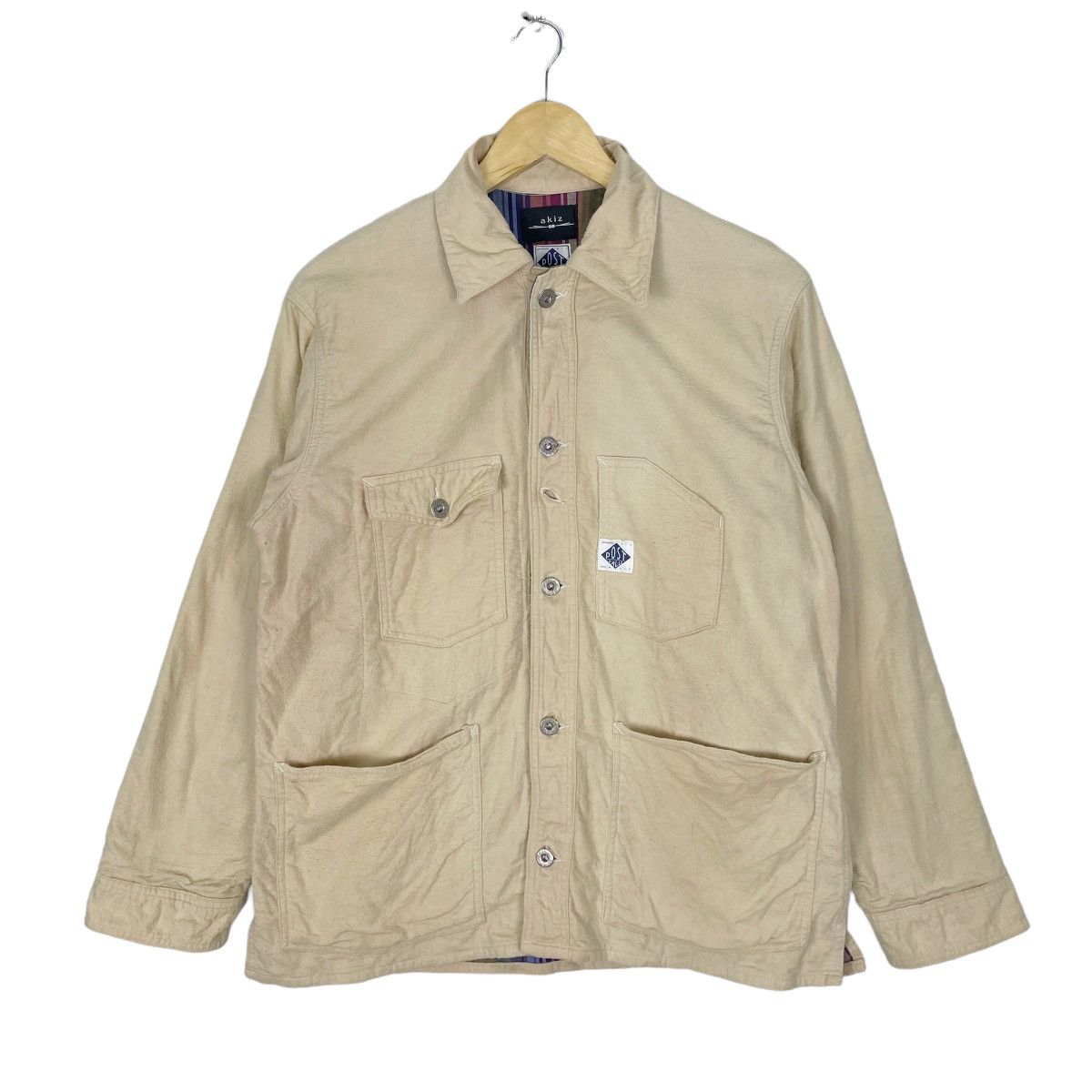 Post Overalls ☀️POST OVERALL X AKIZ CHORE BUTTON JACKET Size US S / EU 44-46 / 1 - 2 Thumbnail