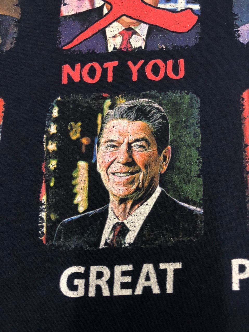 Fruit Of The Loom RARE World PRESIDENT'S Shirt Size US XL / EU 56 / 4 - 6 Thumbnail