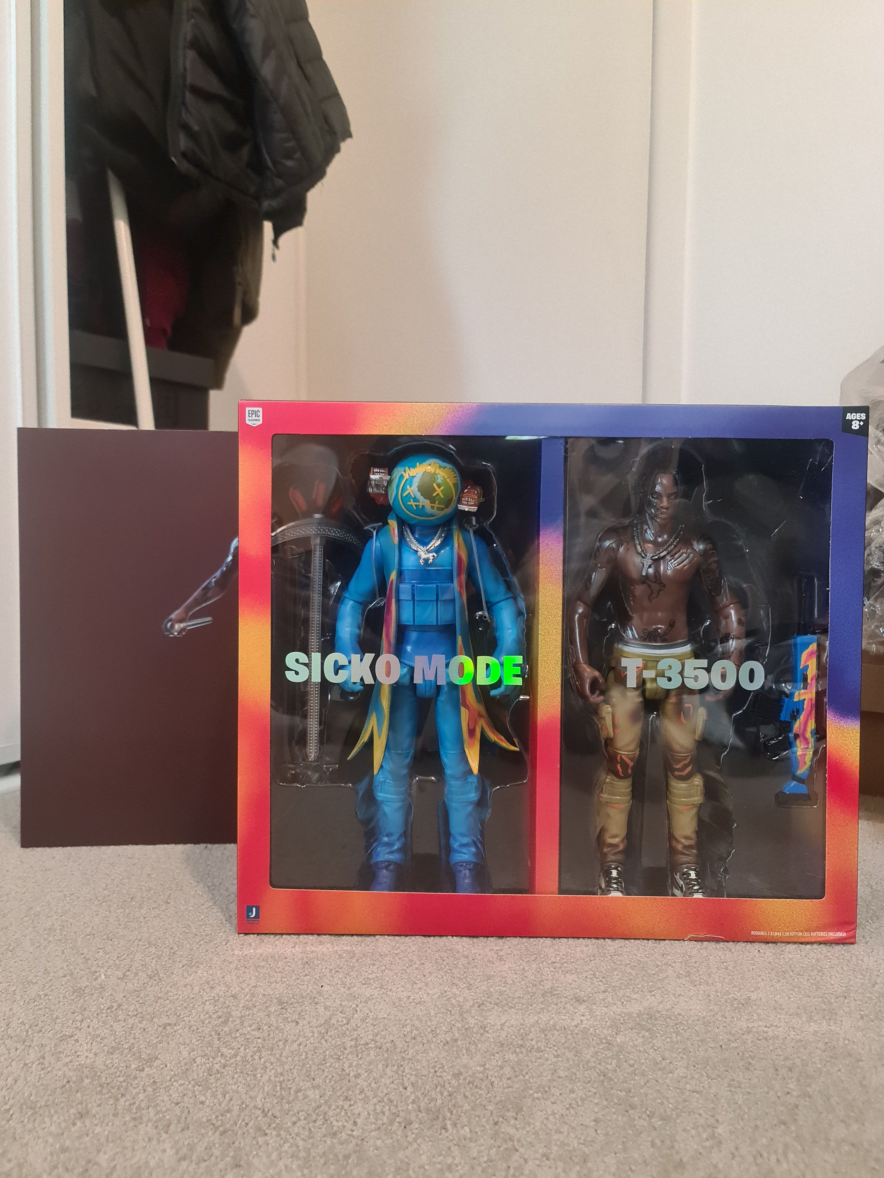 Travis Scott Travis Scott Cactus Jack Fortnite Action Figure Duo Set Size ONE SIZE - 4 Thumbnail