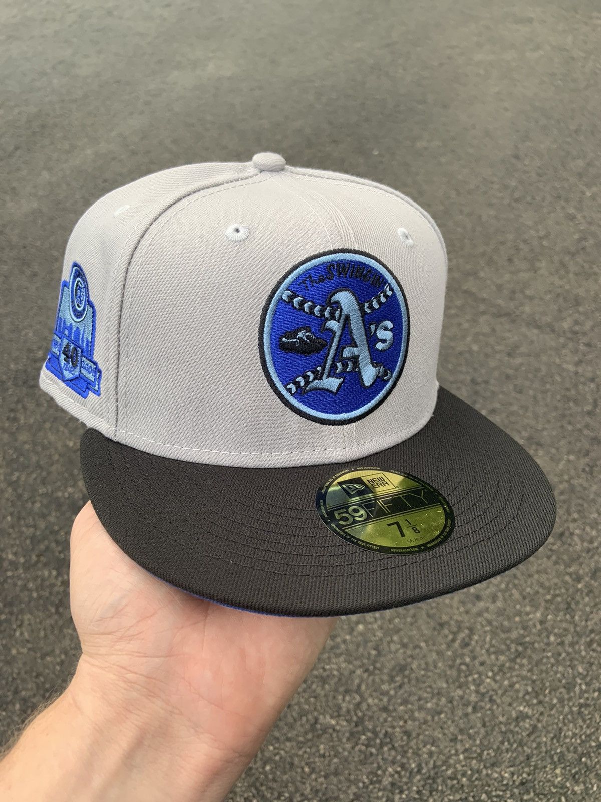 MLB × New Era Exclusive Oakland Athletics A’s Fitted 7 1/8 Two Tone Size ONE SIZE - 1 Thumbnail
