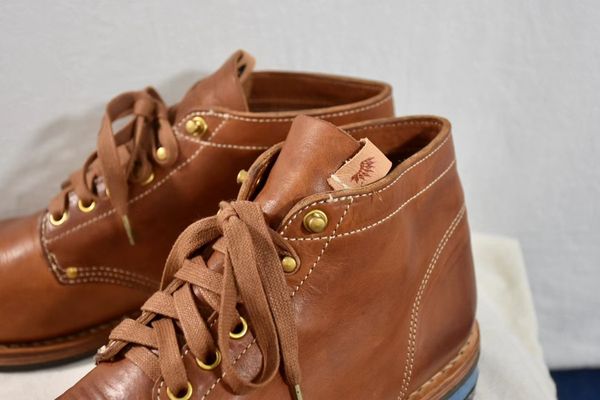 Visvim Visvim 16 Brigadier Boots mid-folk Kngr M10 Brown