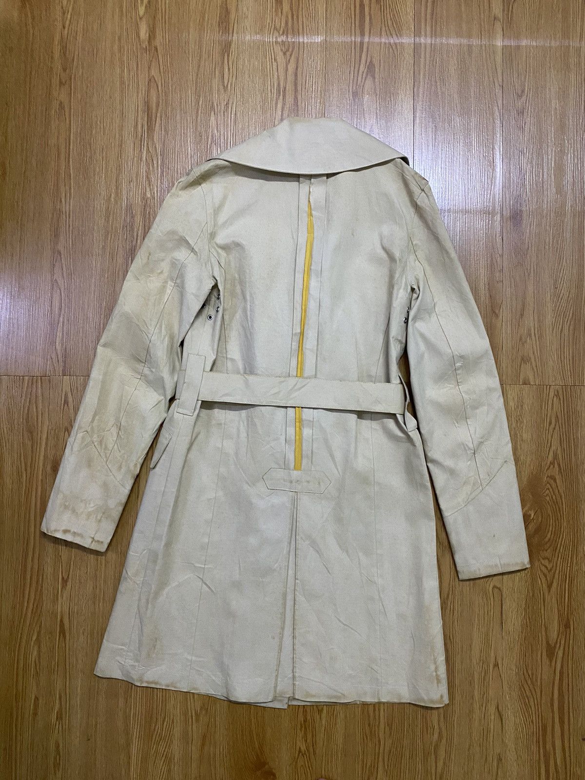 Stella McCartney Stella Mccartney Cotton Rubber WATERPROOF RainCoat Size S / US 4 / IT 40 - 2 Thumbnail