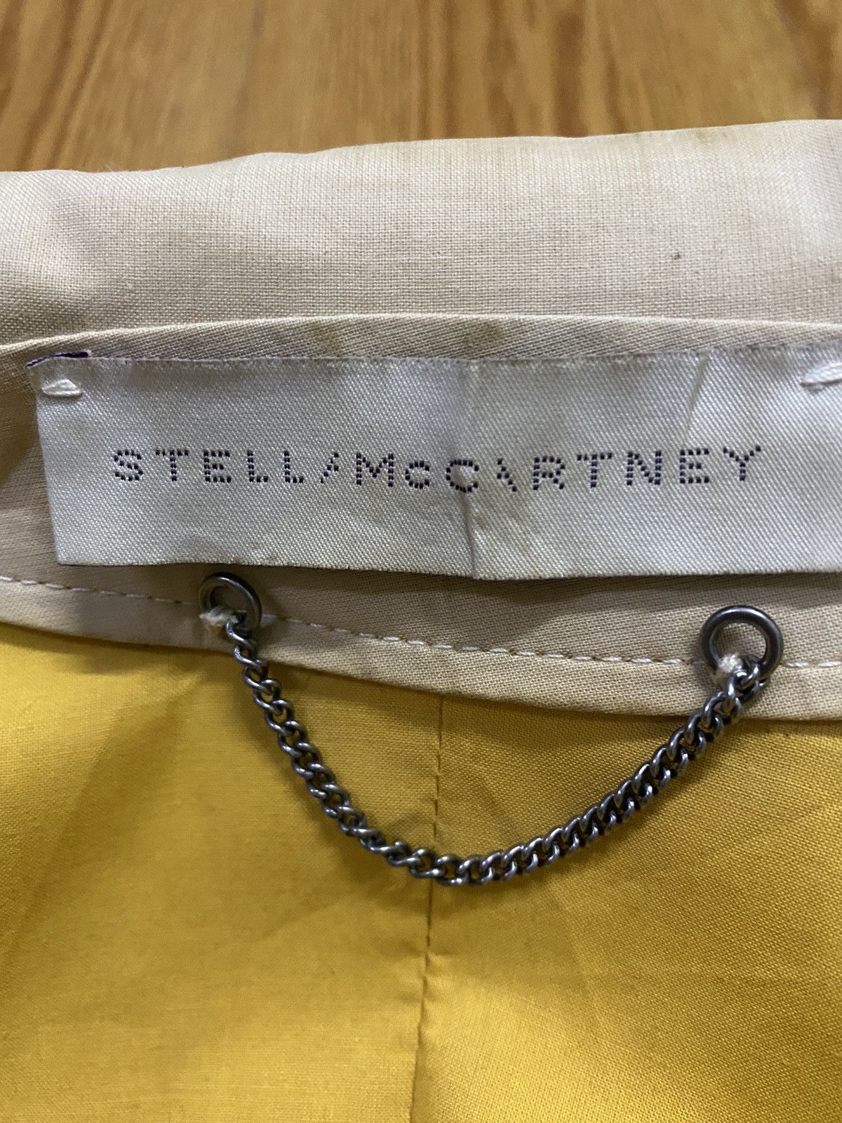 Stella McCartney Stella Mccartney Cotton Rubber WATERPROOF RainCoat Size S / US 4 / IT 40 - 8 Thumbnail