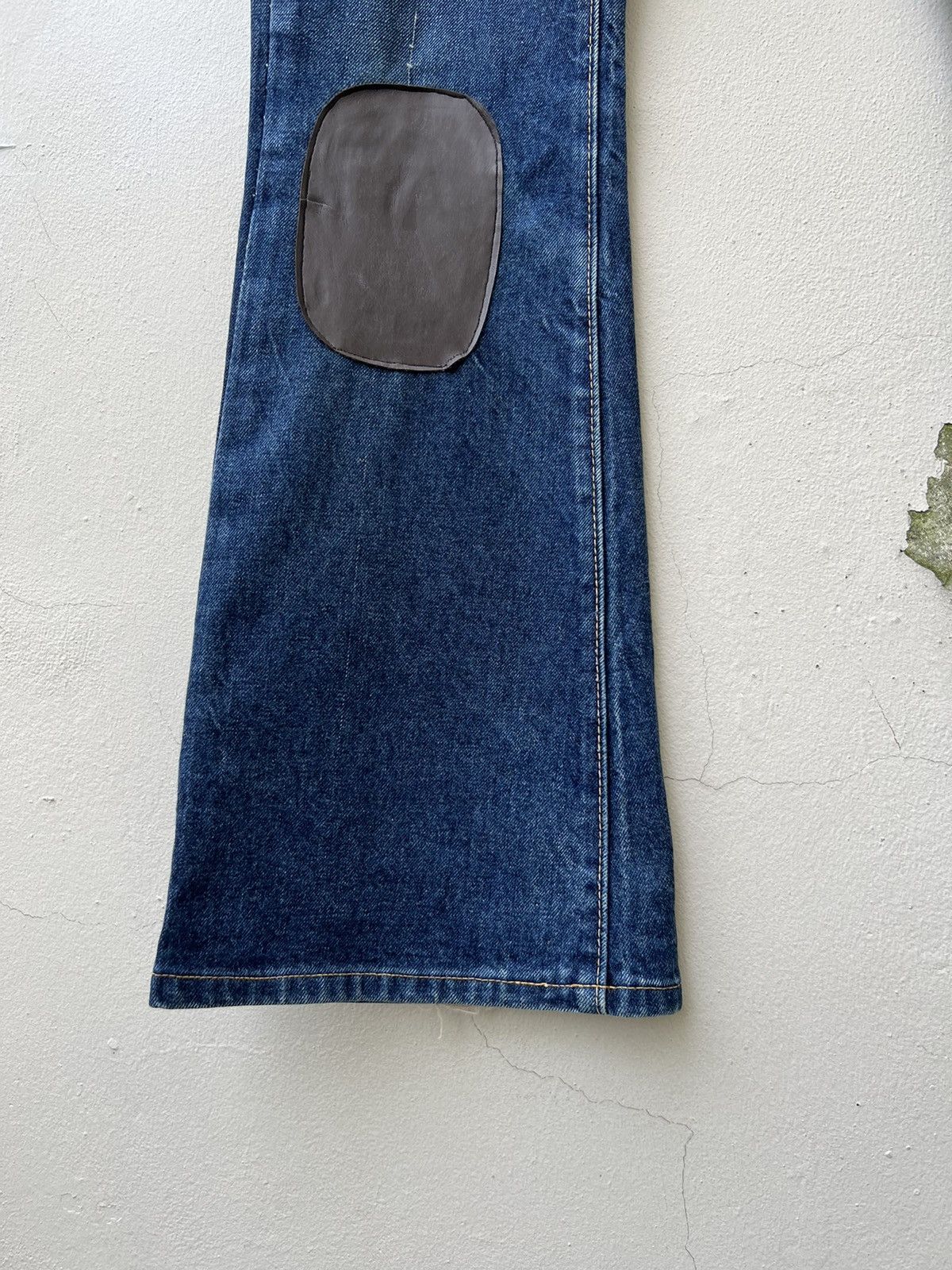 Vintage Super Flare Vintage 80s Edwin Japan Knee Patch Denim Jeans Size US 28 / EU 44 - 11 Thumbnail