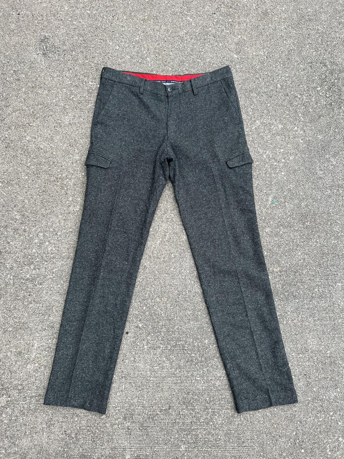 Nicole Club Monsieur Nicole Sandy Cargo Slim Trouser Pant Size US 31 - 1 Thumbnail