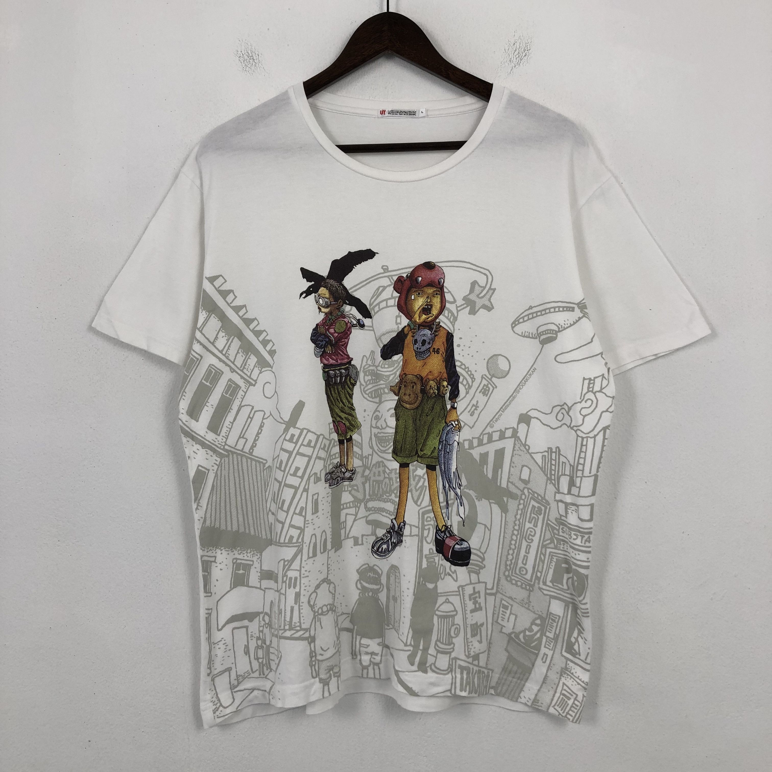 Anime × Cartoon Network × Japanese Brand Vintage Taiyou Matsumoto Japanese Anima Tshirt Size US L / EU 52-54 / 3 - 1 Thumbnail