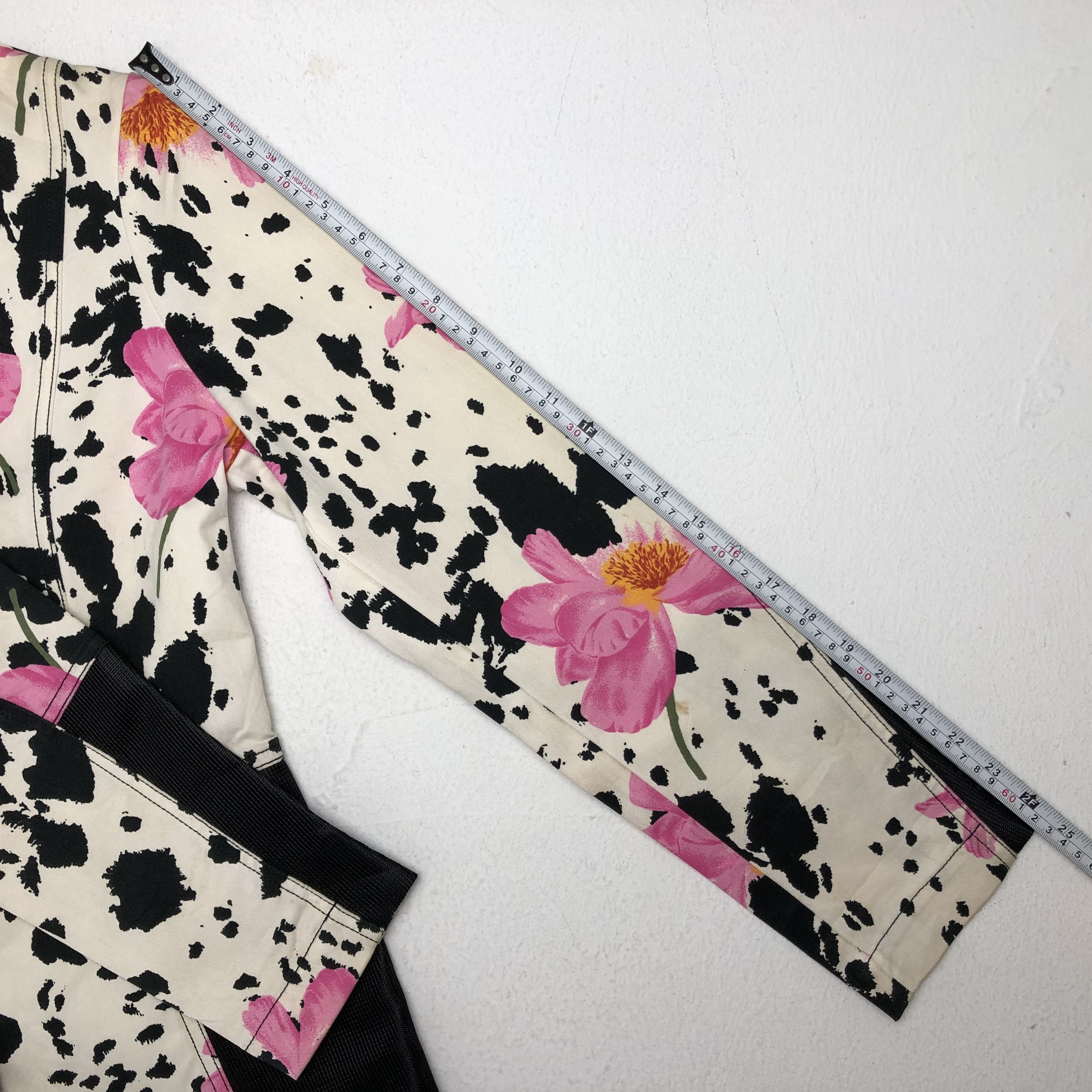 Vintage Kenzo Jeans Flower Japanese Design Blazer Coat