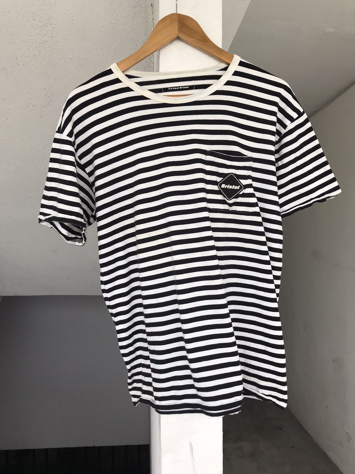 F.C .Real Bristol Sophnet Stripe Tee