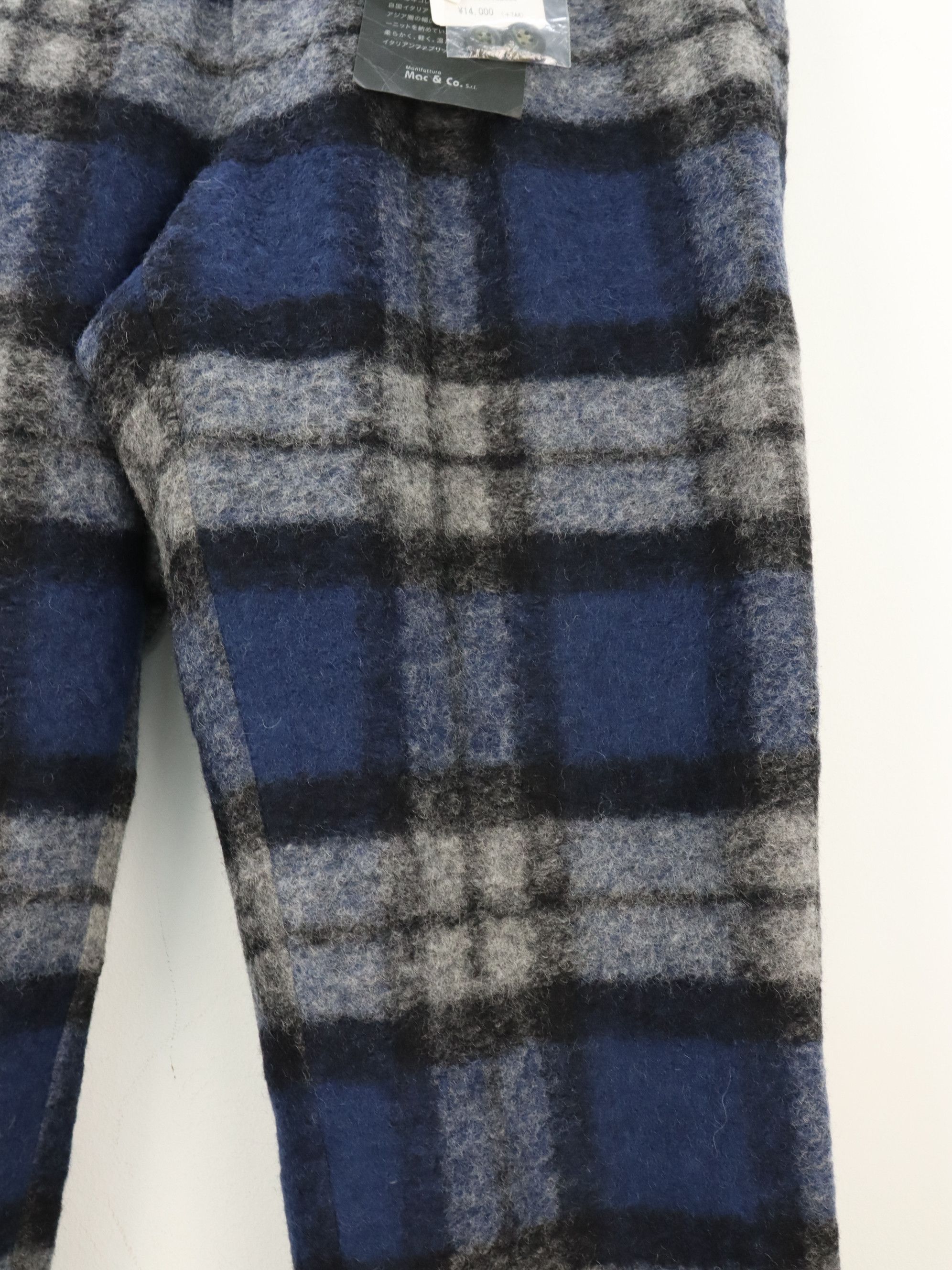 Japanese Brand Freak's Store Wool Blend Plaid Classic Relaxed Pant Size US 30 / EU 46 - 10 Thumbnail